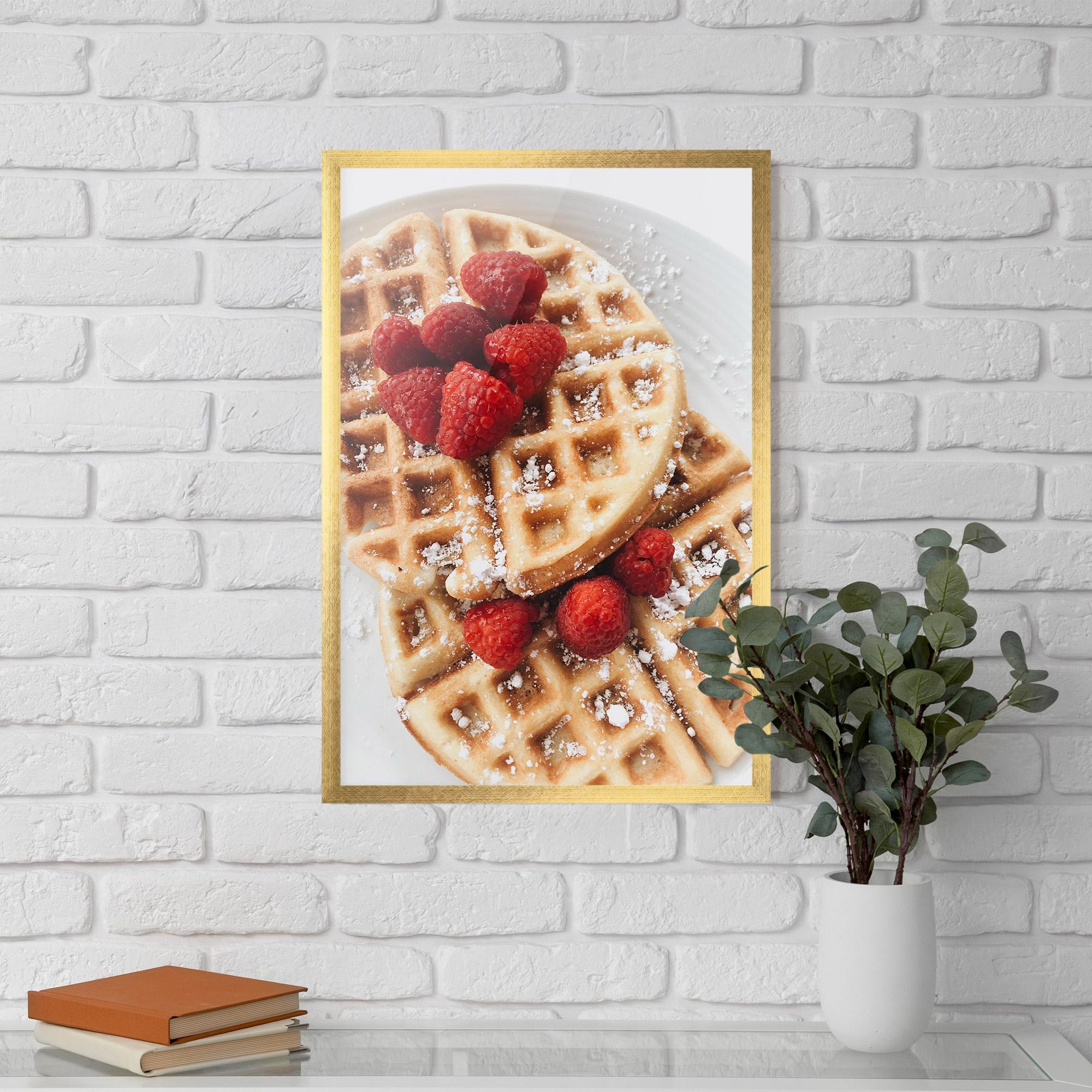 Poster Înrămat Morning Dessert mockup 5