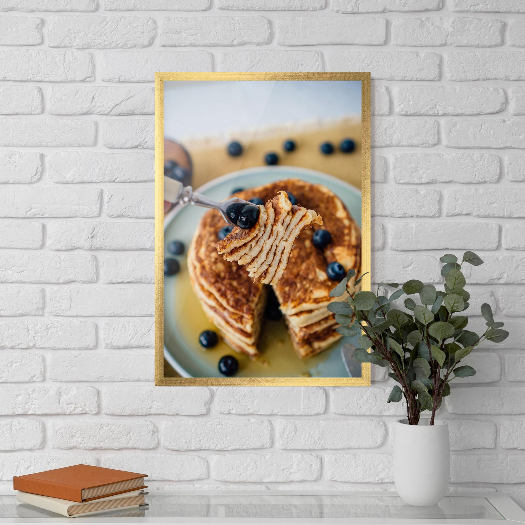 Poster Înrămat Pancakes mockup 5