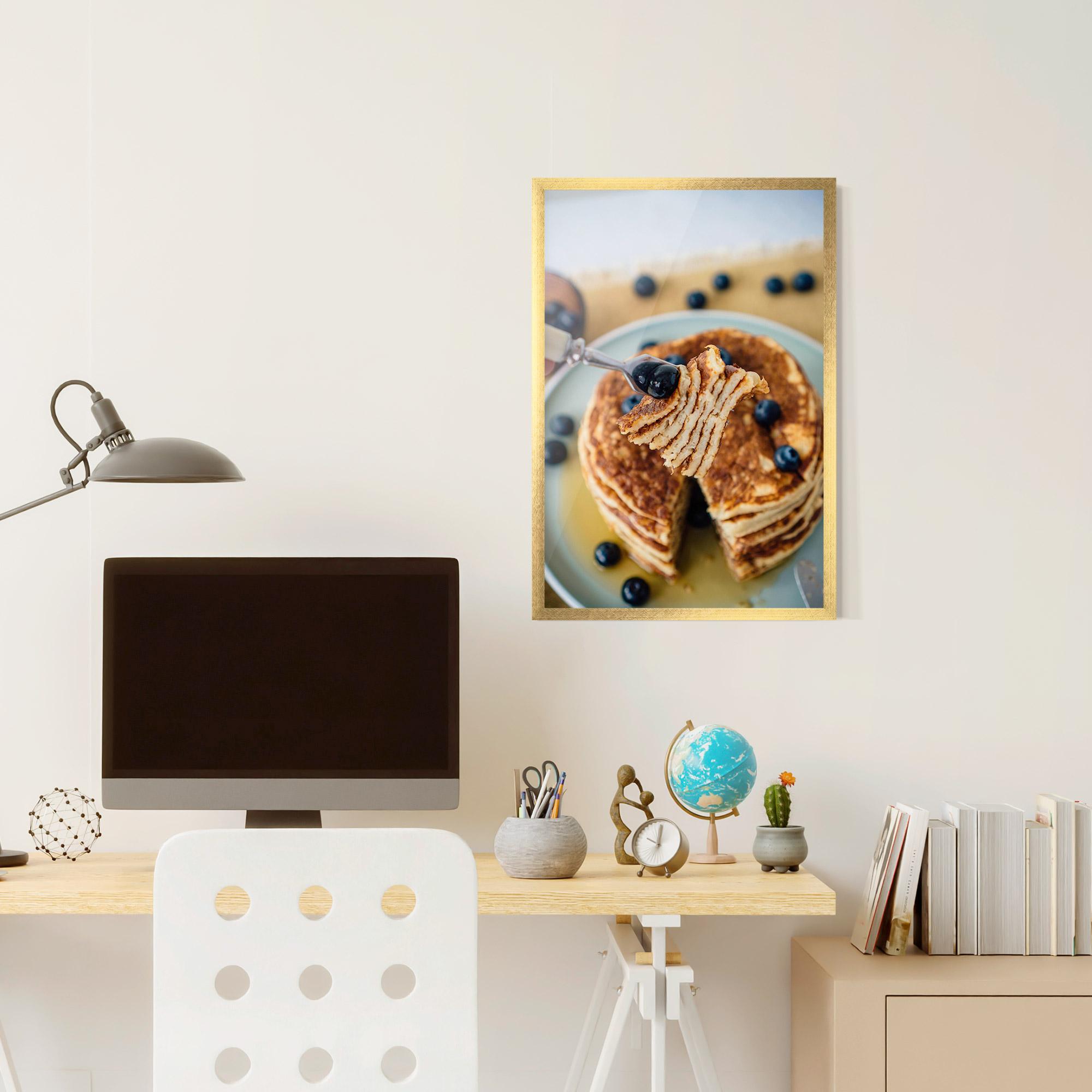 Poster Înrămat Pancakes mockup 6