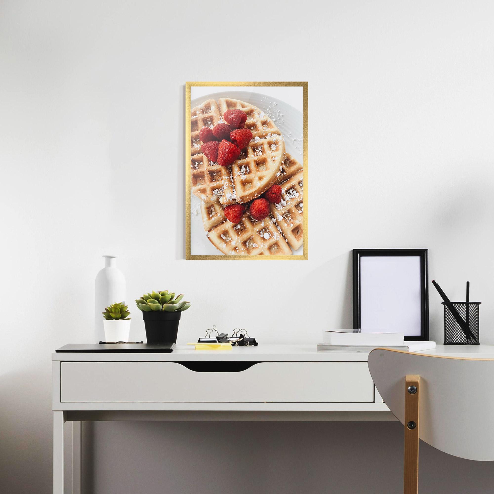 Poster Înrămat Morning Dessert mockup 7