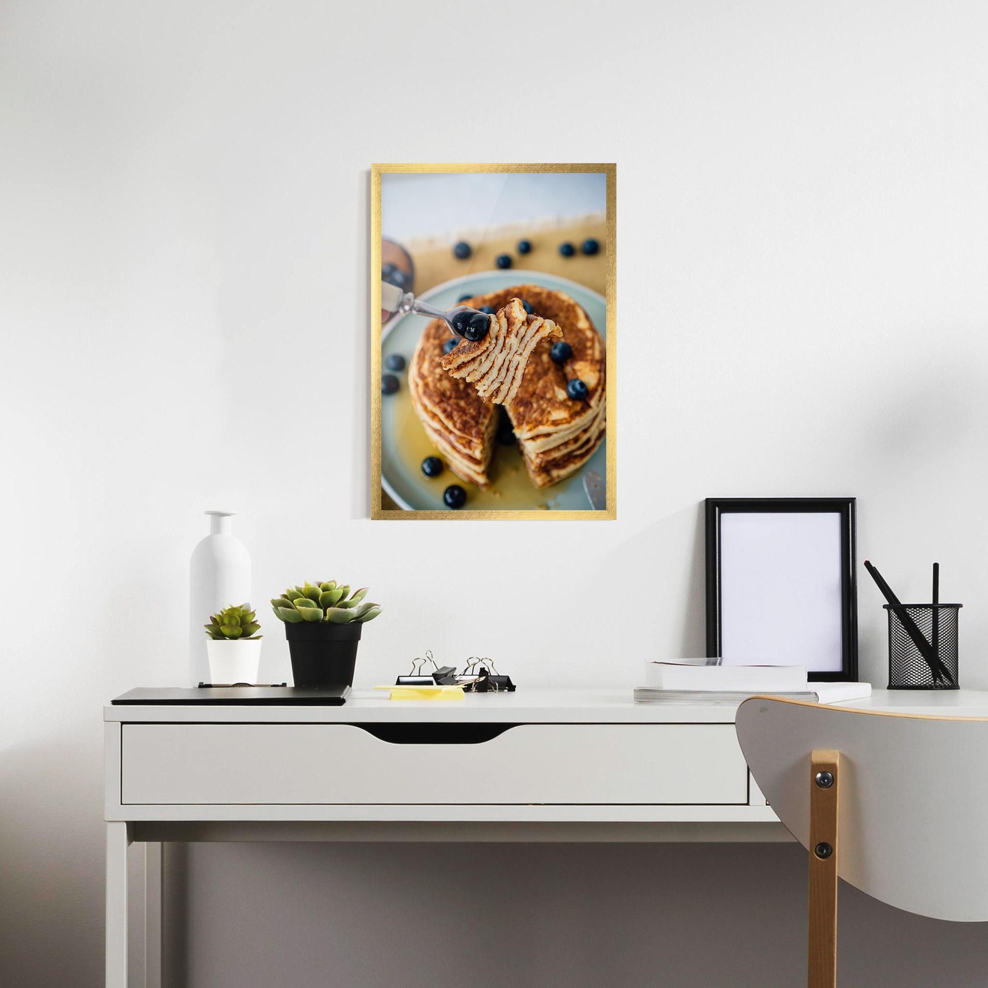 Poster Înrămat Pancakes mockup 7