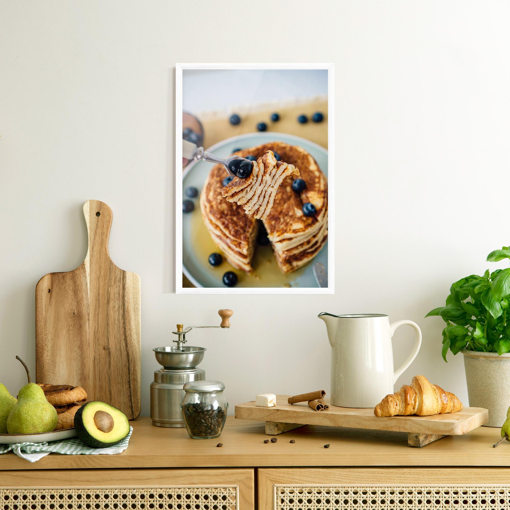 Poster Înrămat Pancakes mockup 8