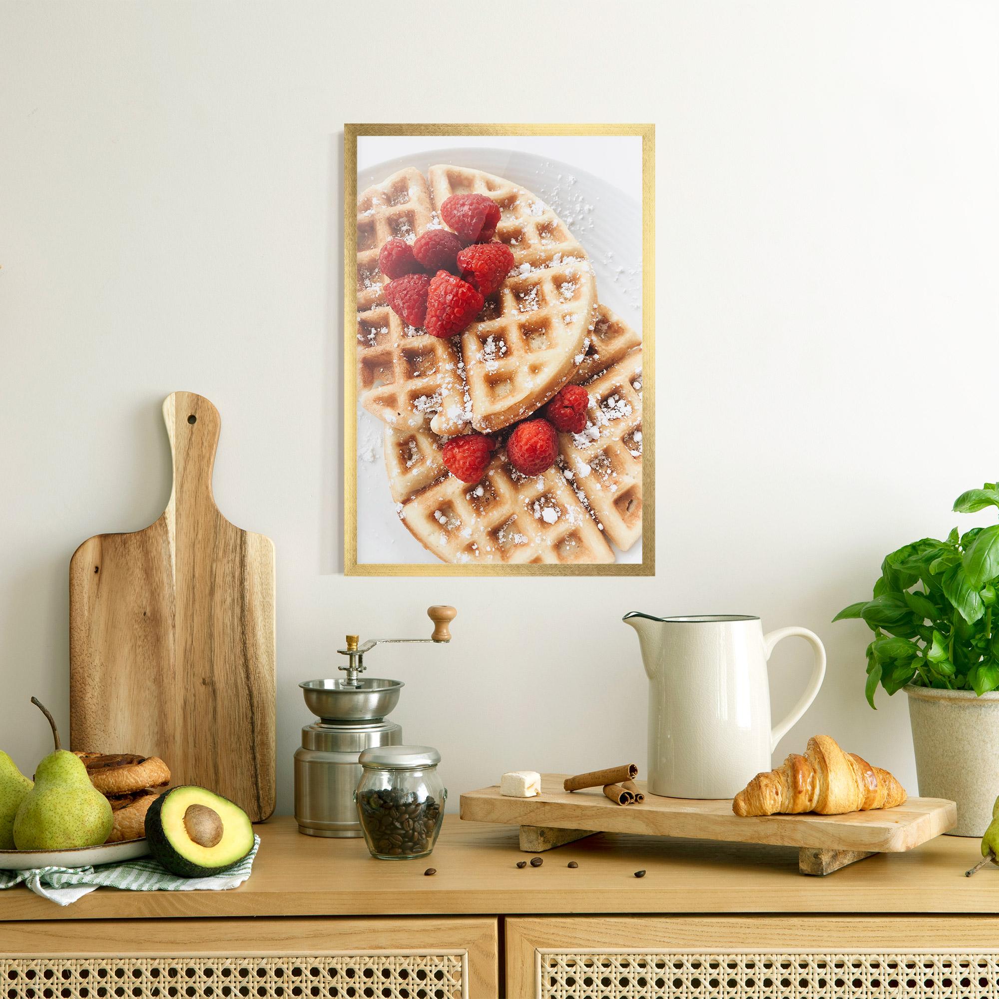 Poster Înrămat Morning Dessert mockup 8
