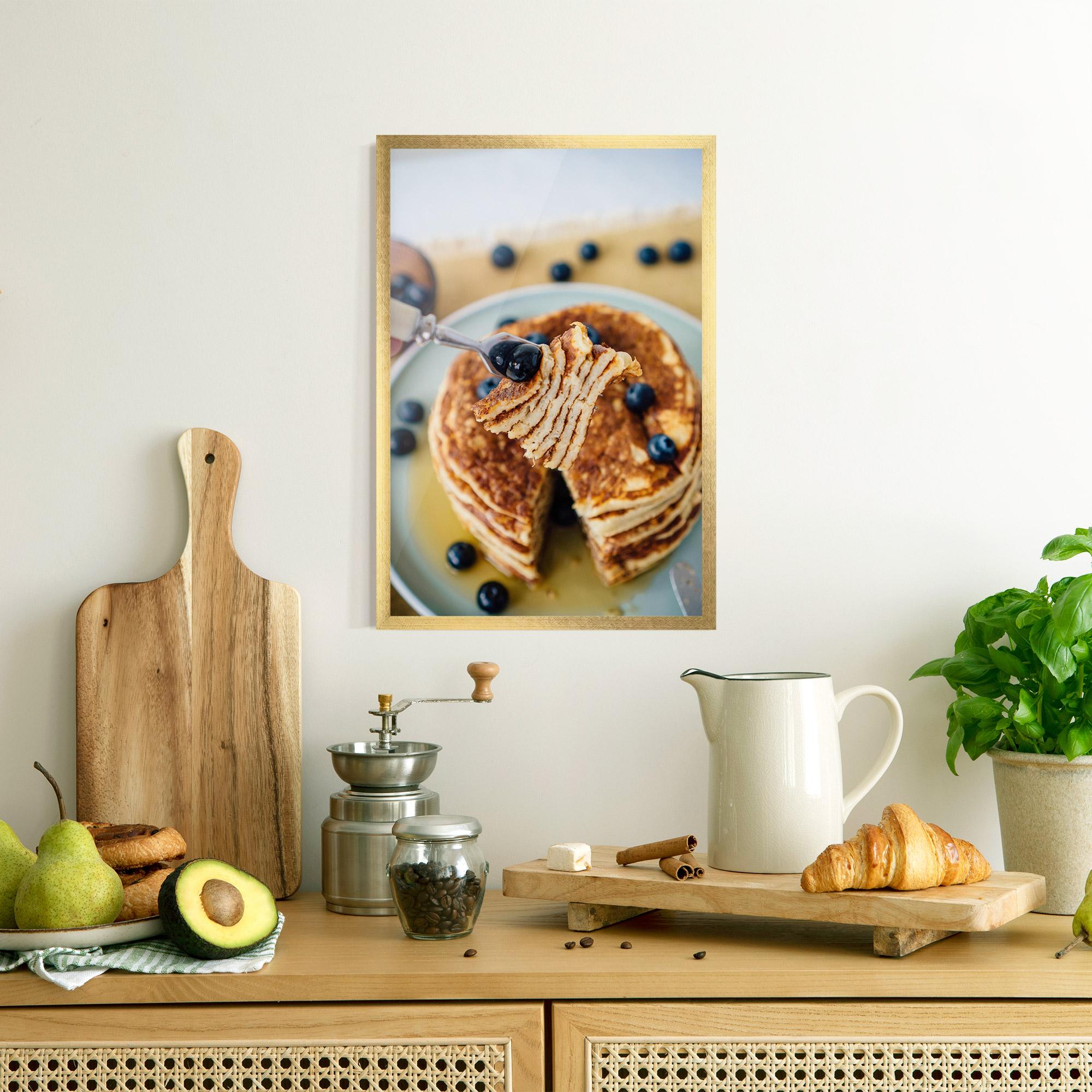 Poster Înrămat Pancakes mockup 8