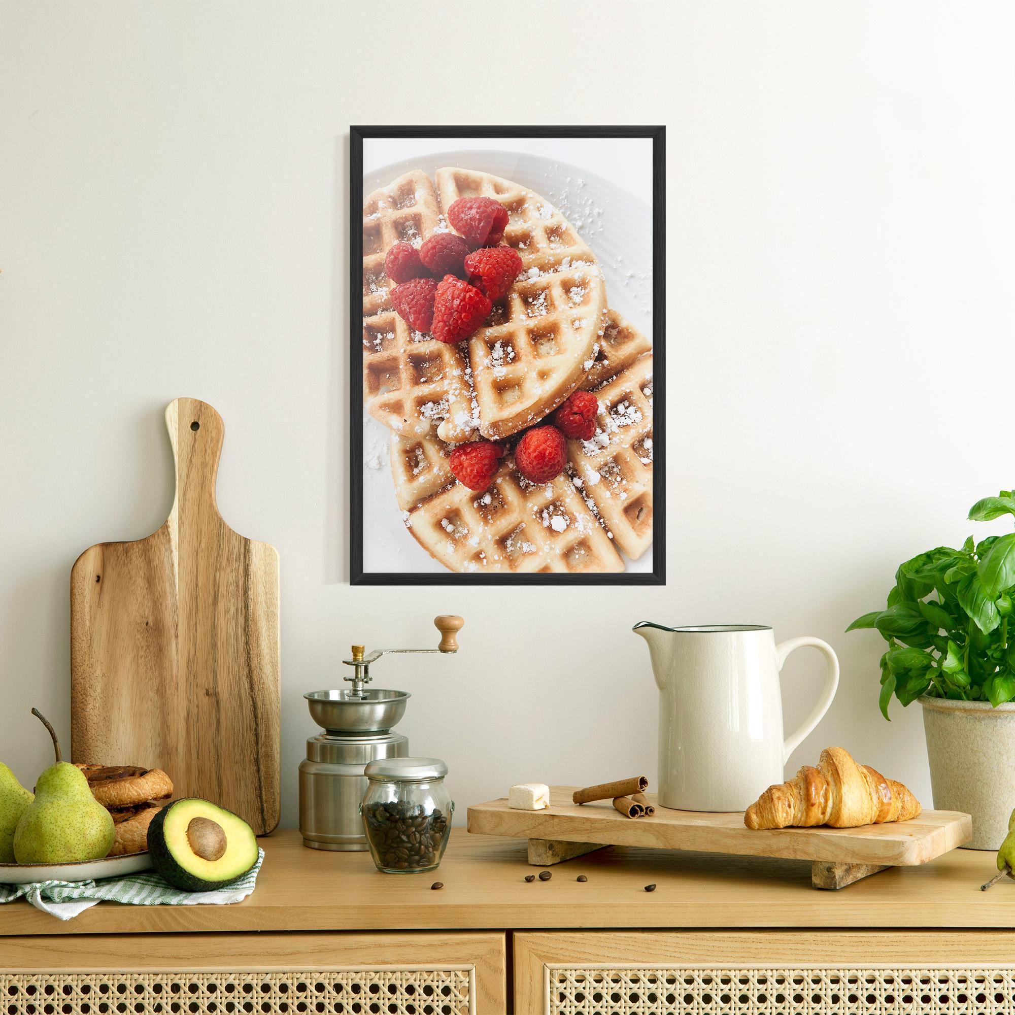 Poster Înrămat Morning Dessert mockup 8