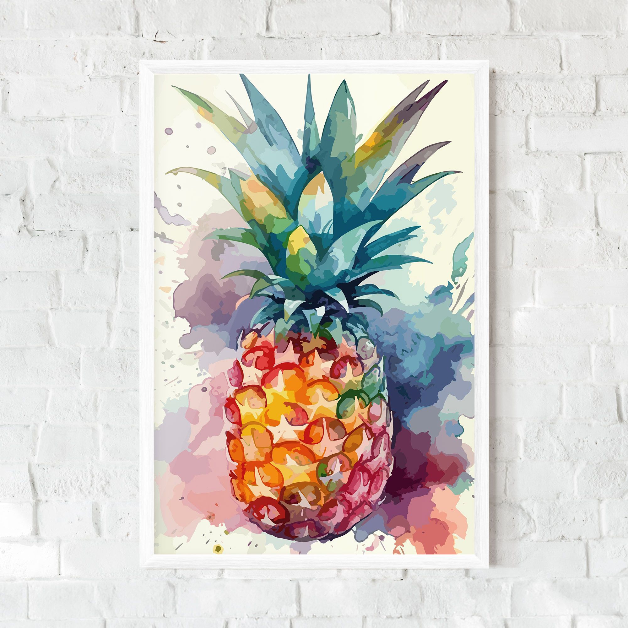 Colorful Pineapple mockup 0