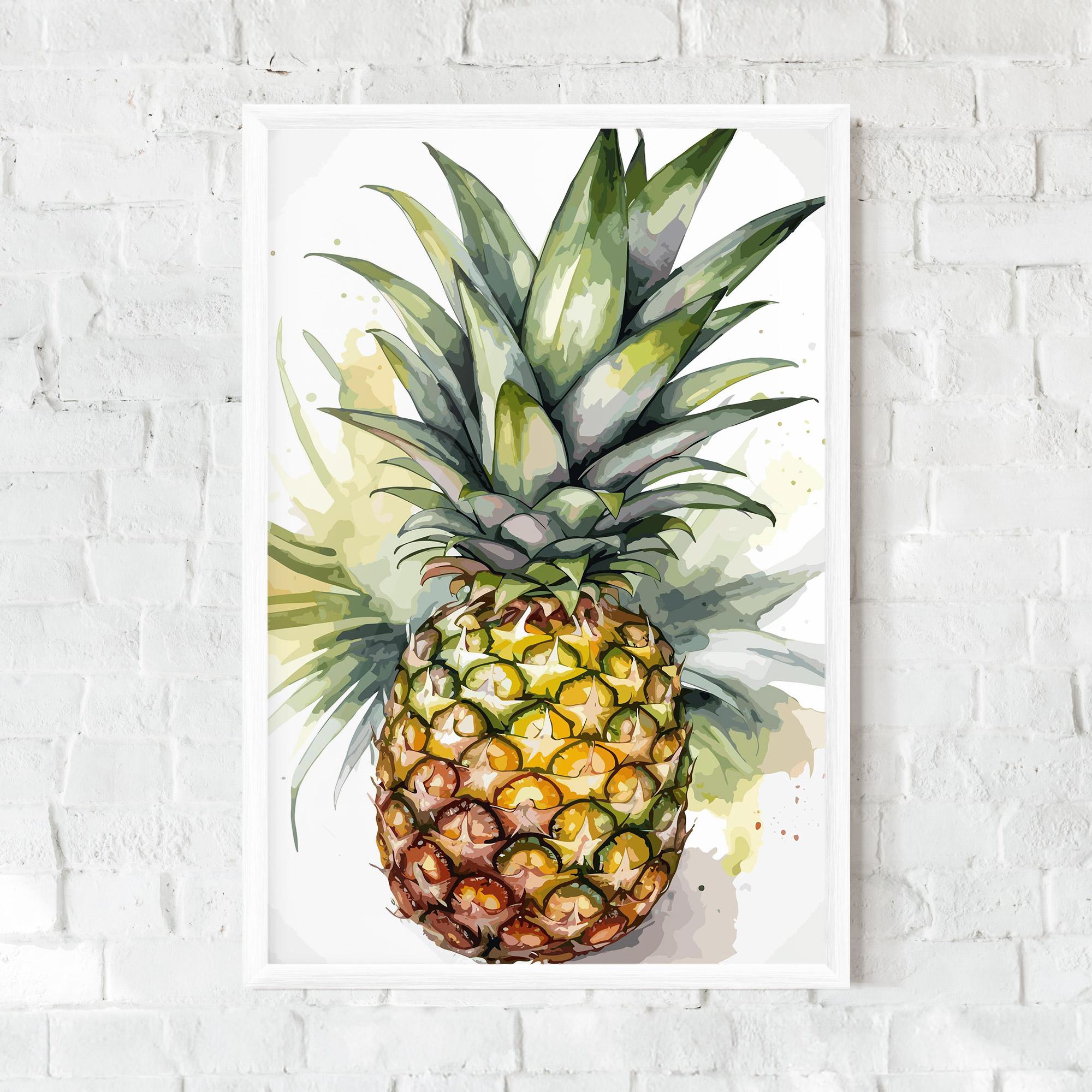 Poster Înrămat Pineapple mockup 0