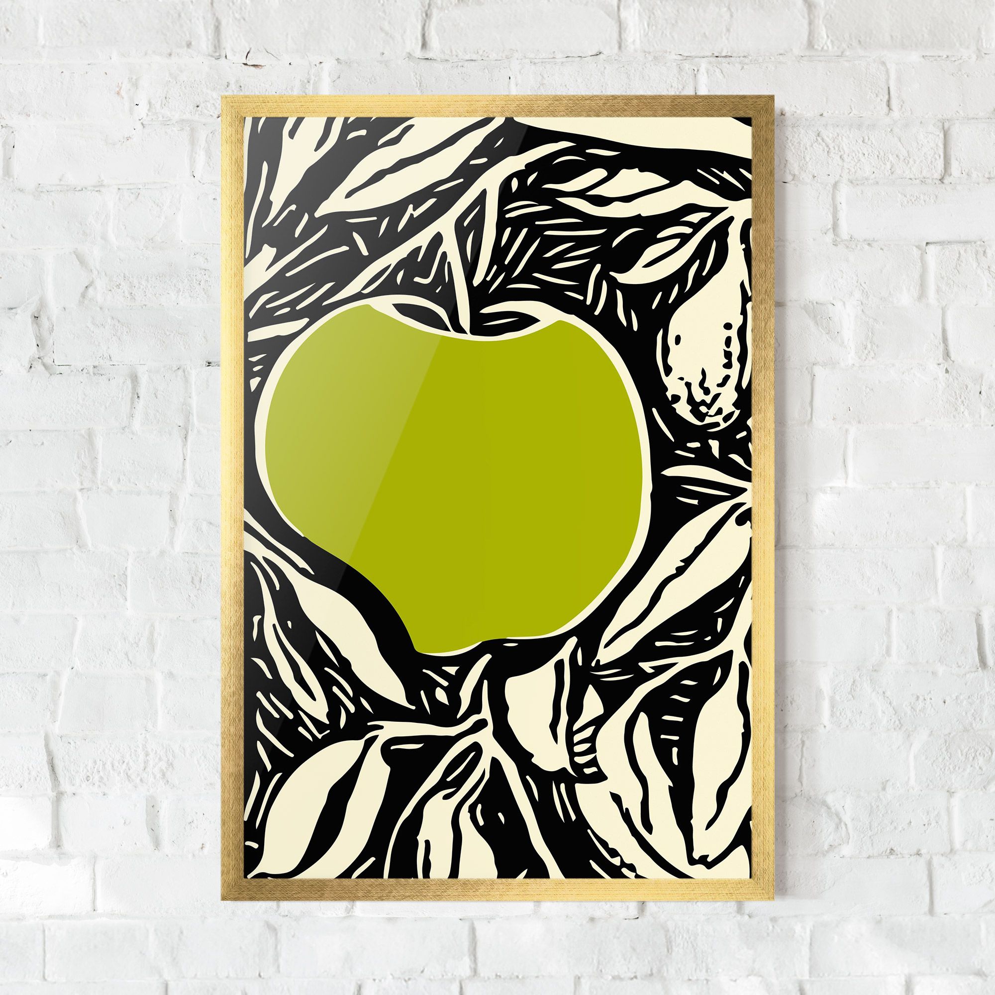Green Apple mockup 0