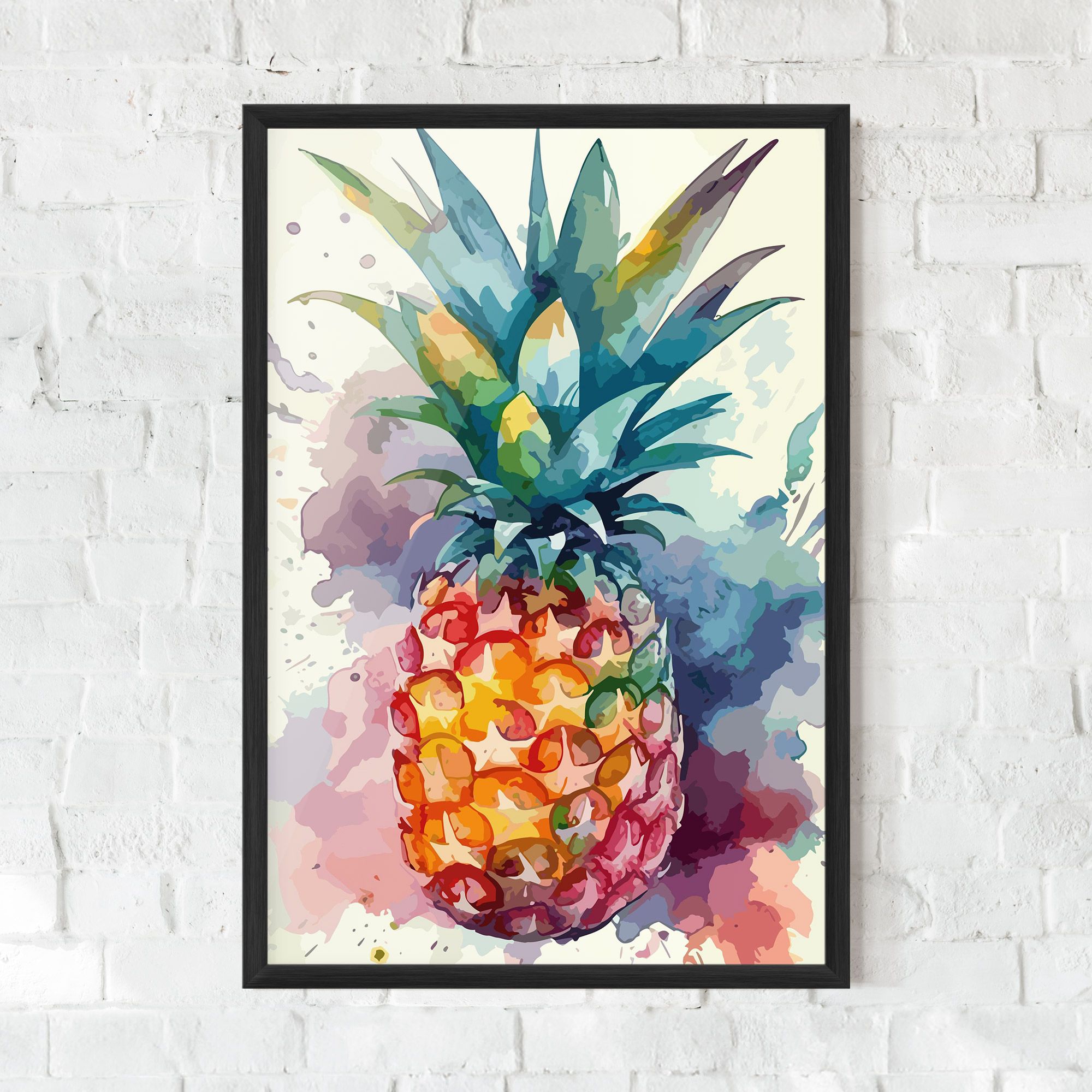 Colorful Pineapple mockup 0
