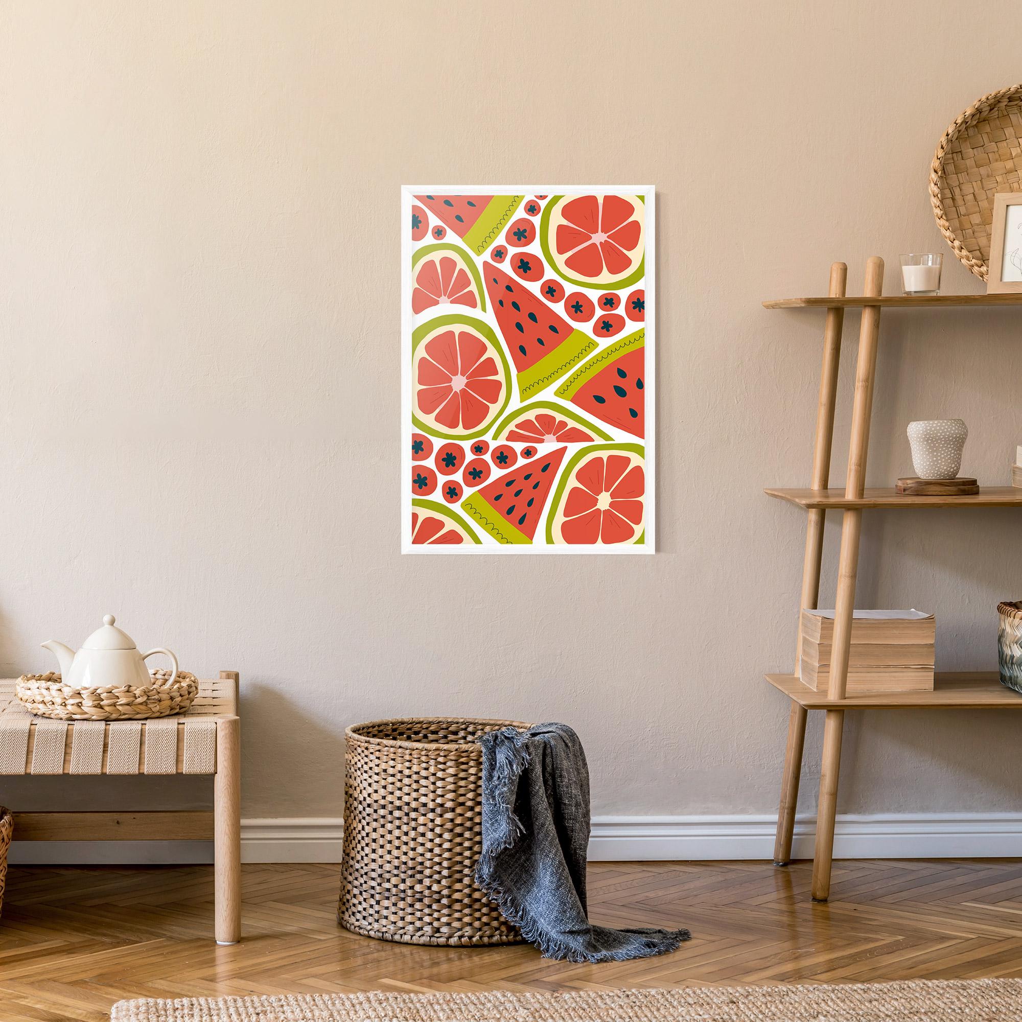 Poster Înrămat Watermelon mockup 9