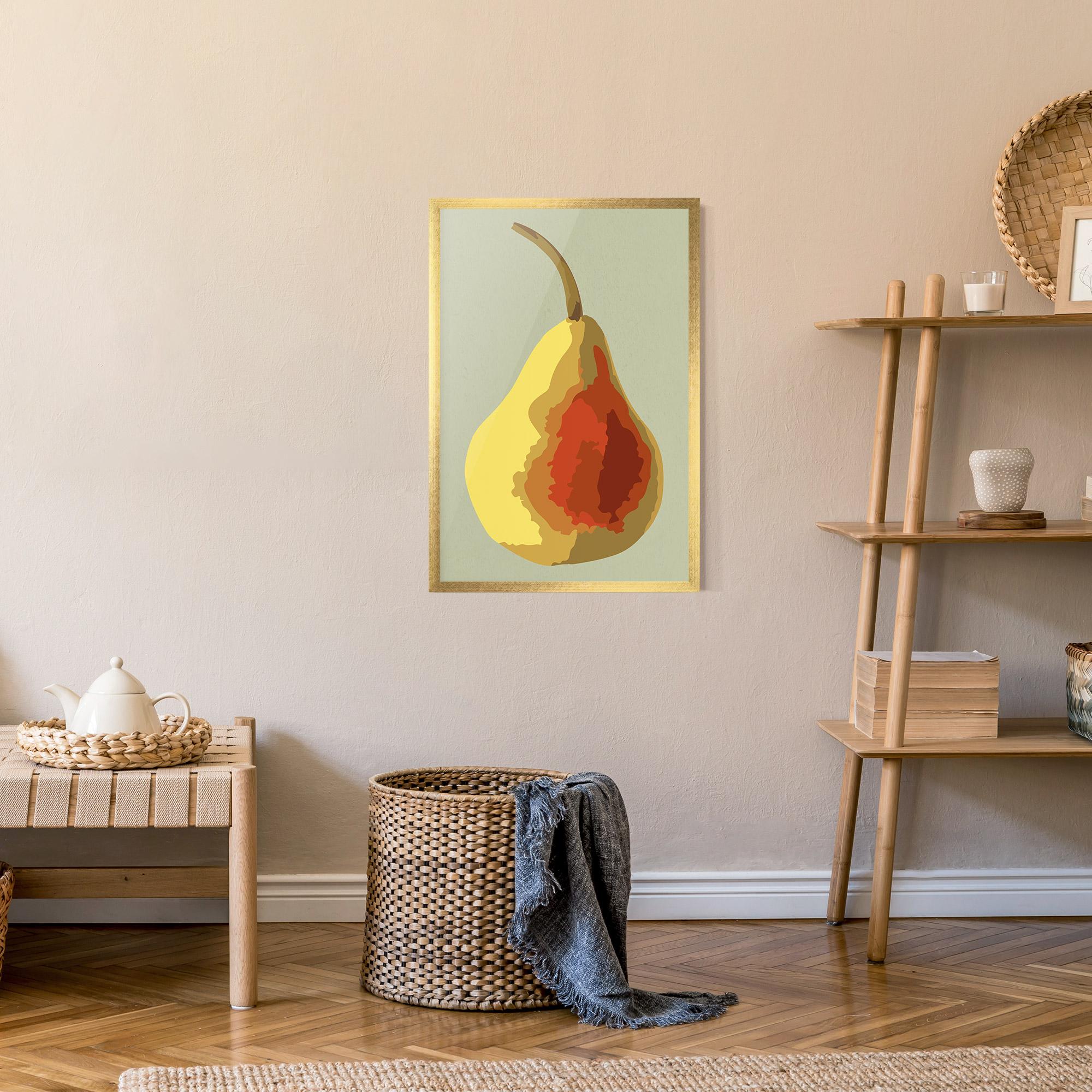 Poster Înrămat Pear Art mockup 9
