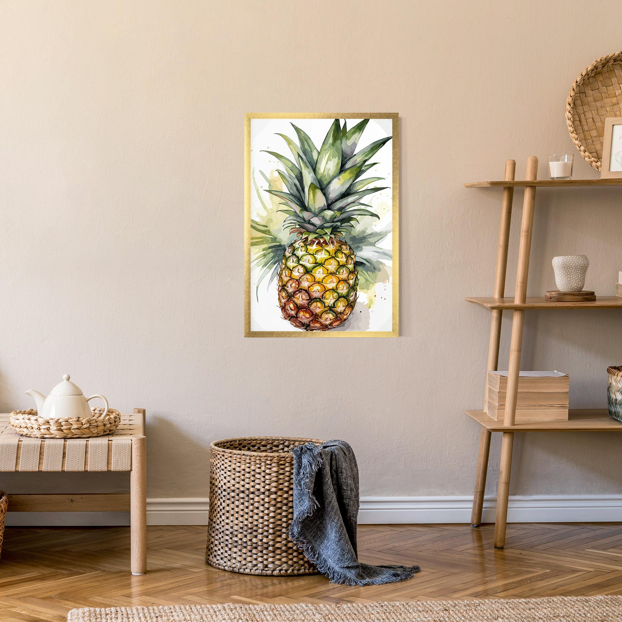 Poster Înrămat Pineapple mockup 9