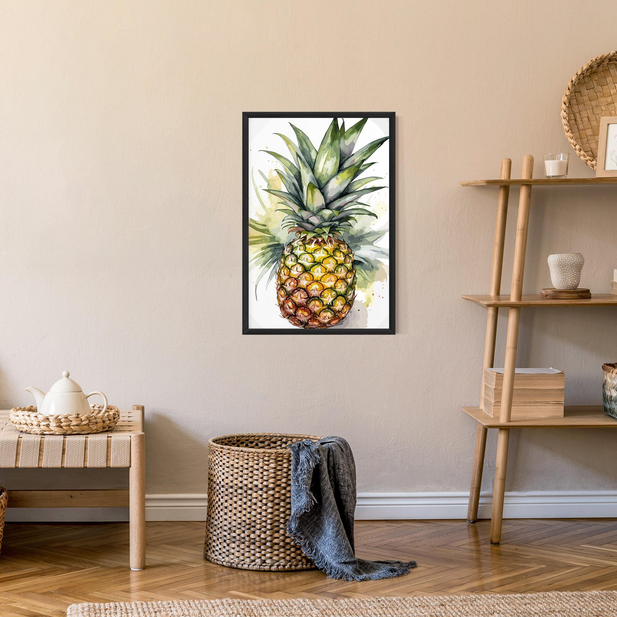 Poster Înrămat Pineapple mockup 9