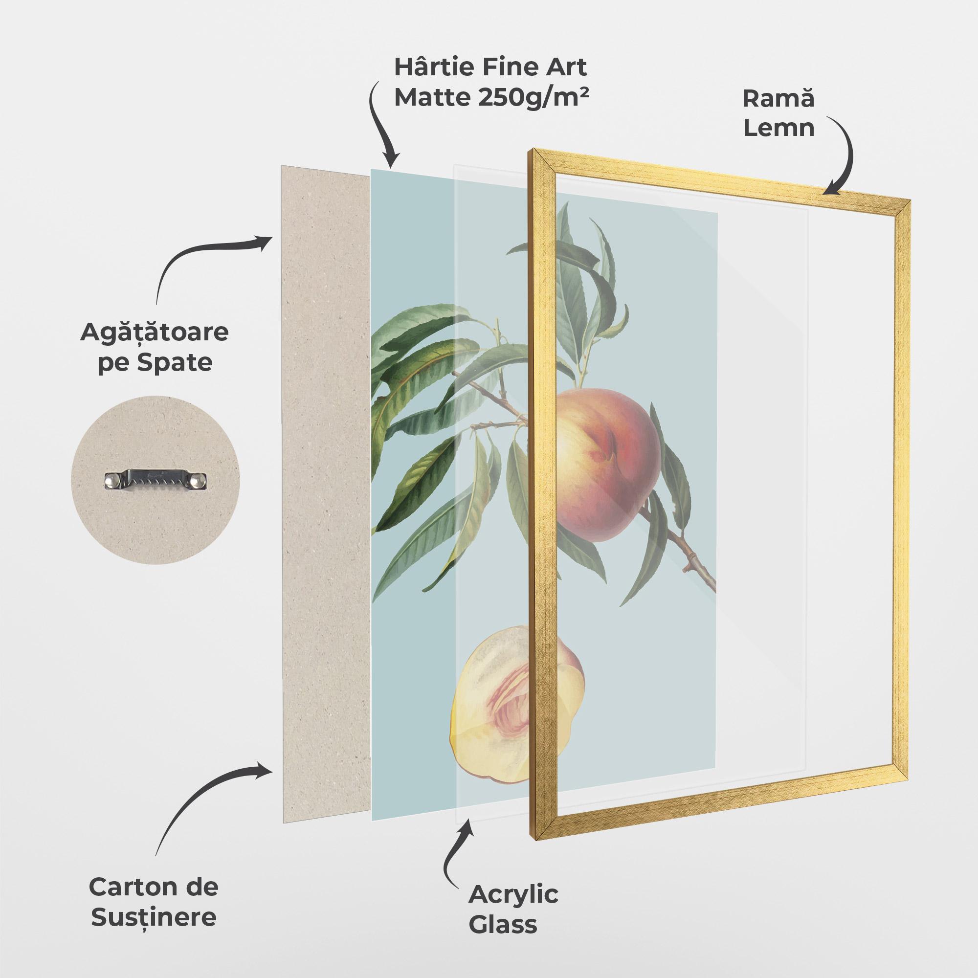 Poster Înrămat Fruit Art mockup 1