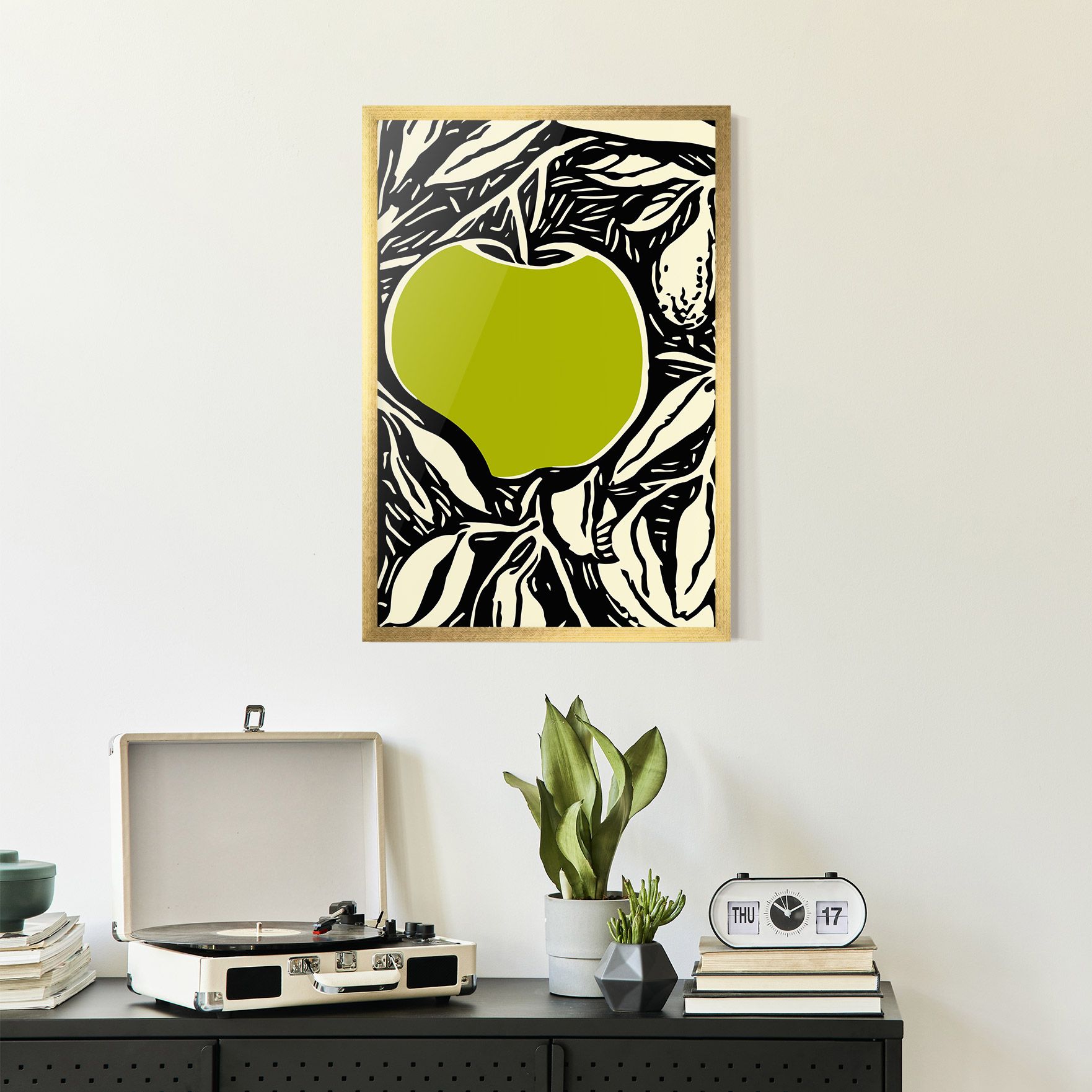 Green Apple mockup 2