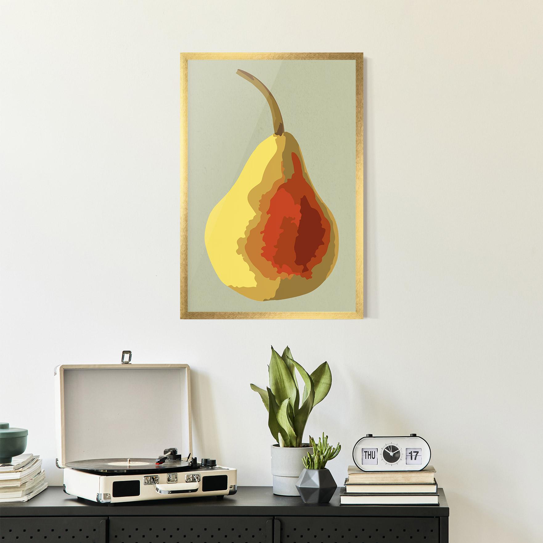 Poster Înrămat Pear Art mockup 2