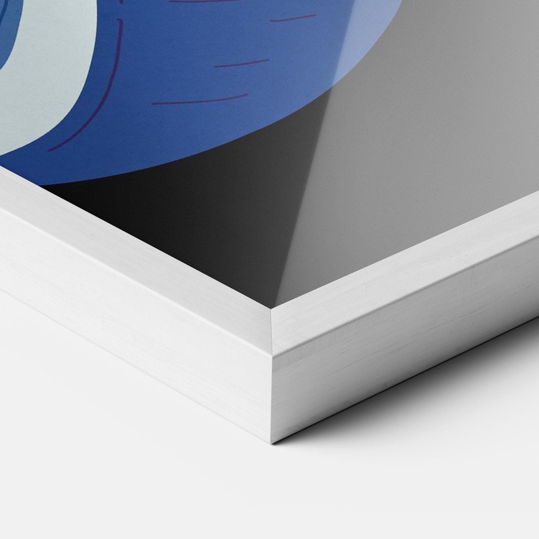 Poster Înrămat Purple Fruit mockup 3