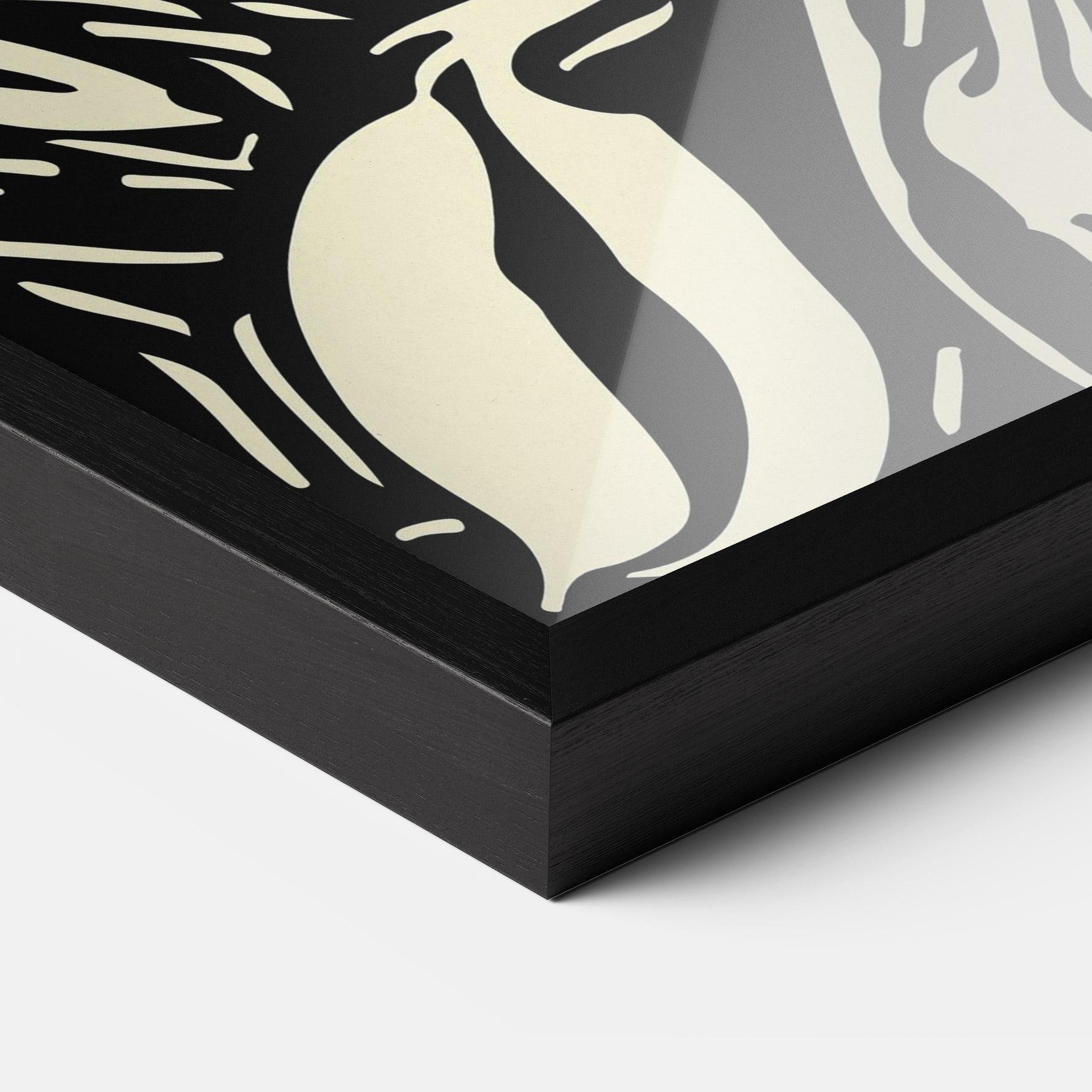 Poster Înrămat Green Apple mockup 3