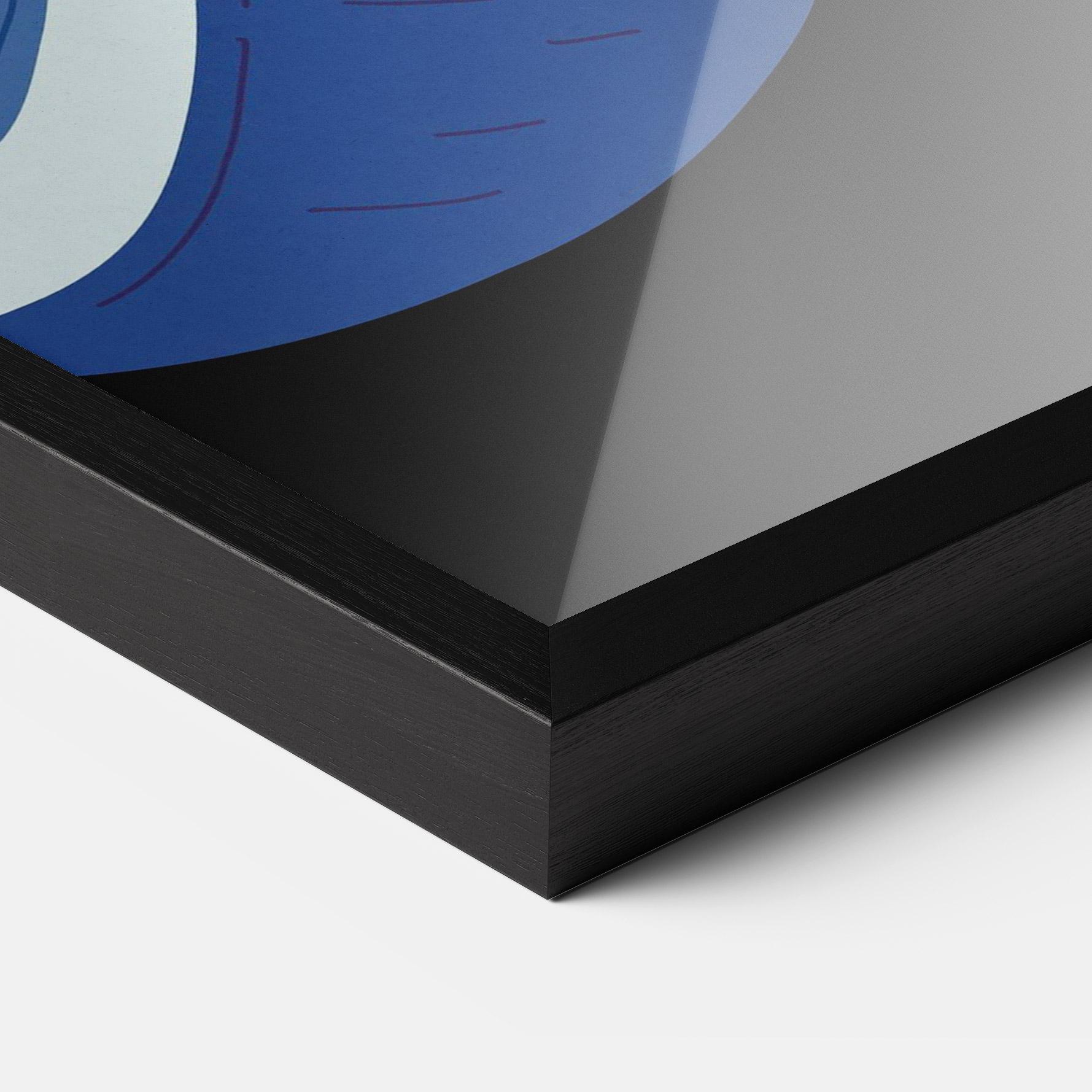 Poster Înrămat Purple Fruit mockup 3