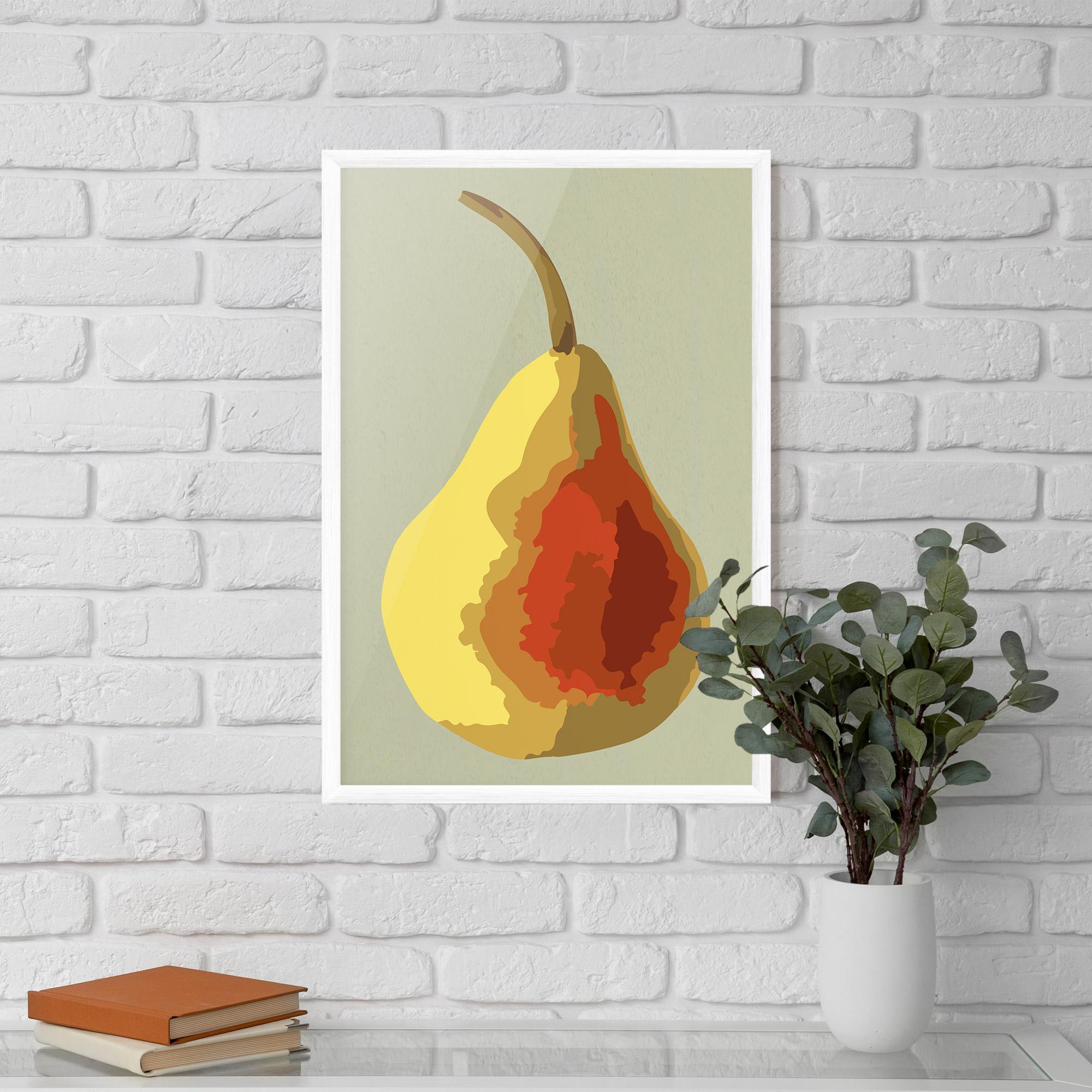 Poster Înrămat Pear Art mockup 5