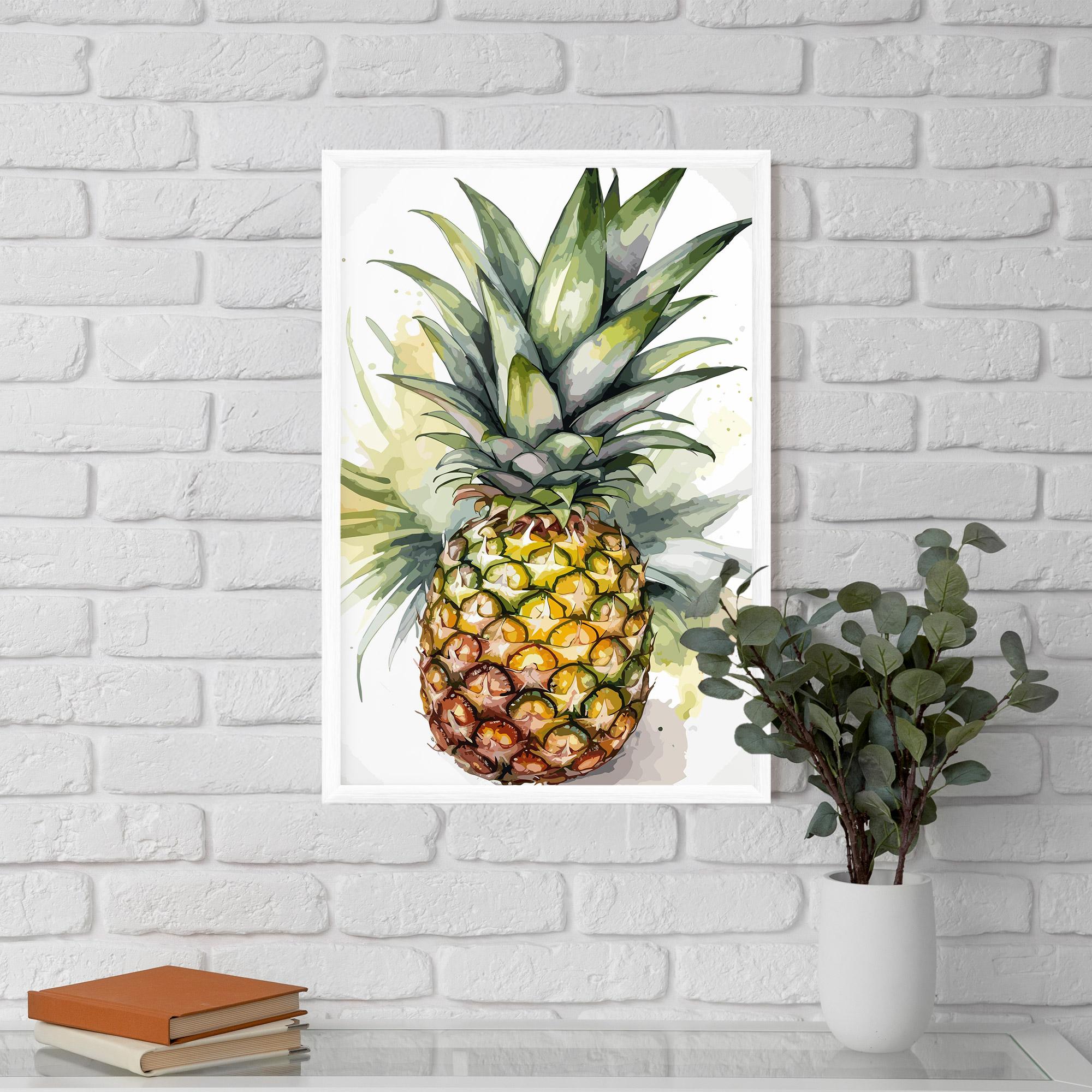 Poster Înrămat Pineapple mockup 5