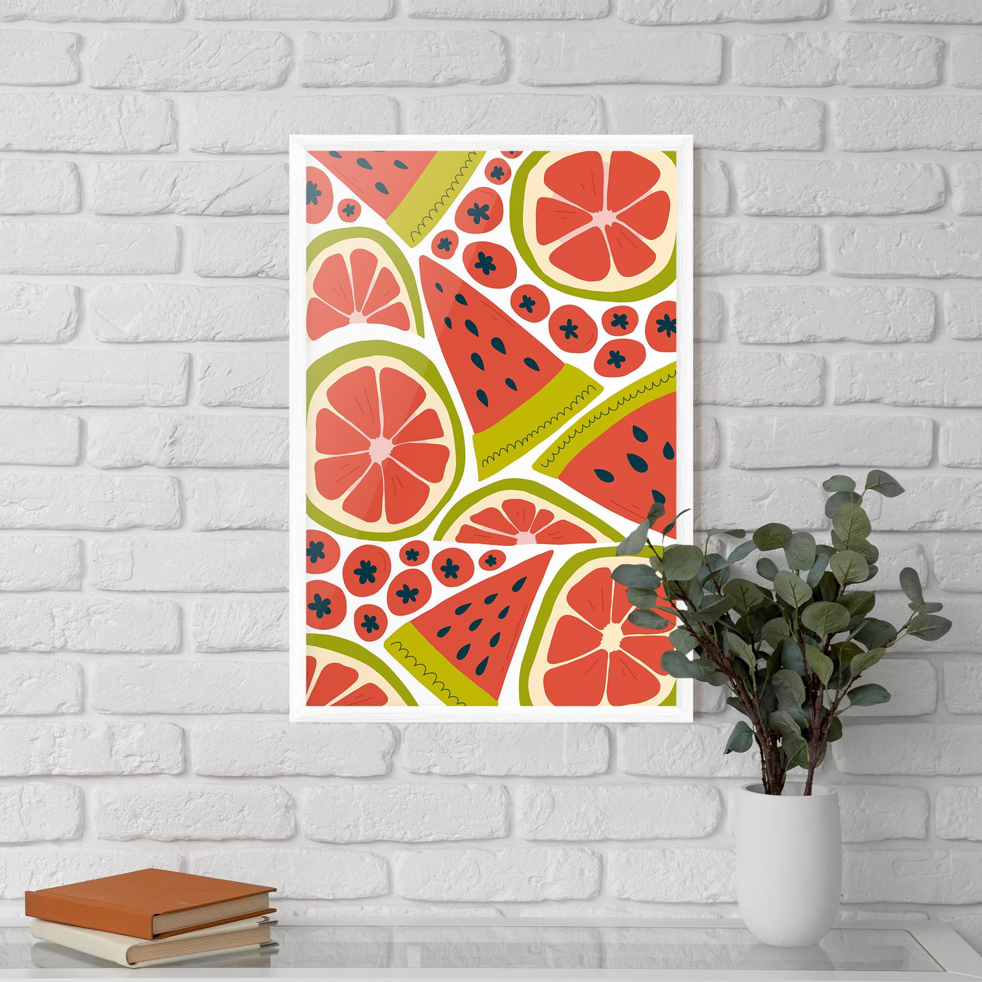 Poster Înrămat Watermelon mockup 5