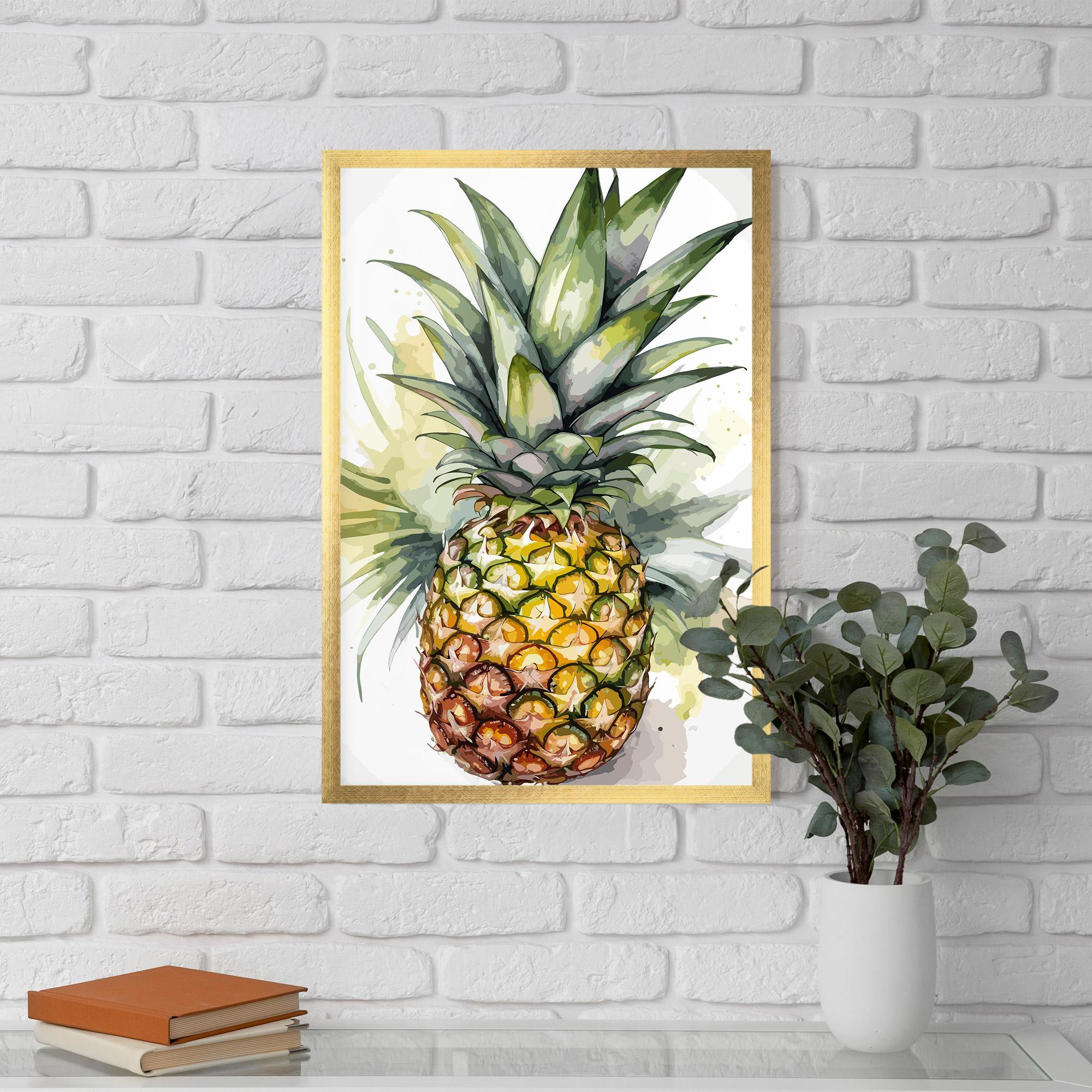 Poster Înrămat Pineapple mockup 5