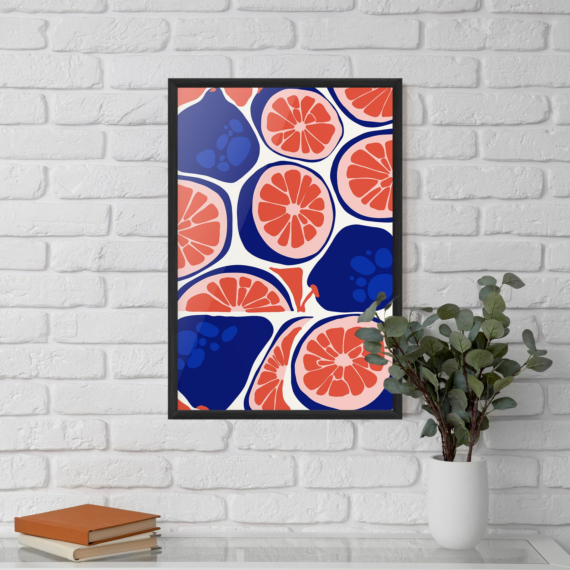 Blue Pink Fruit mockup 5