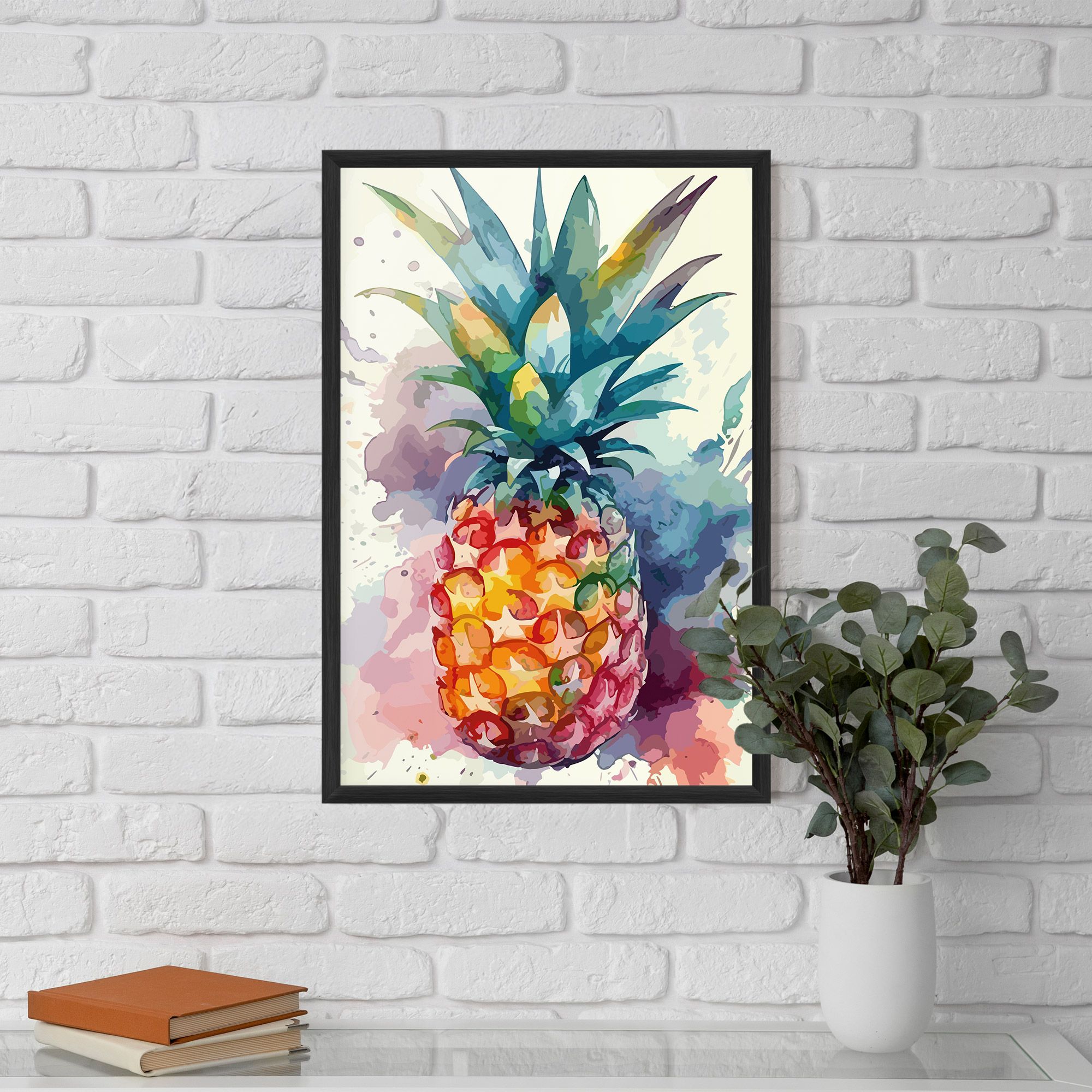 Colorful Pineapple mockup 5