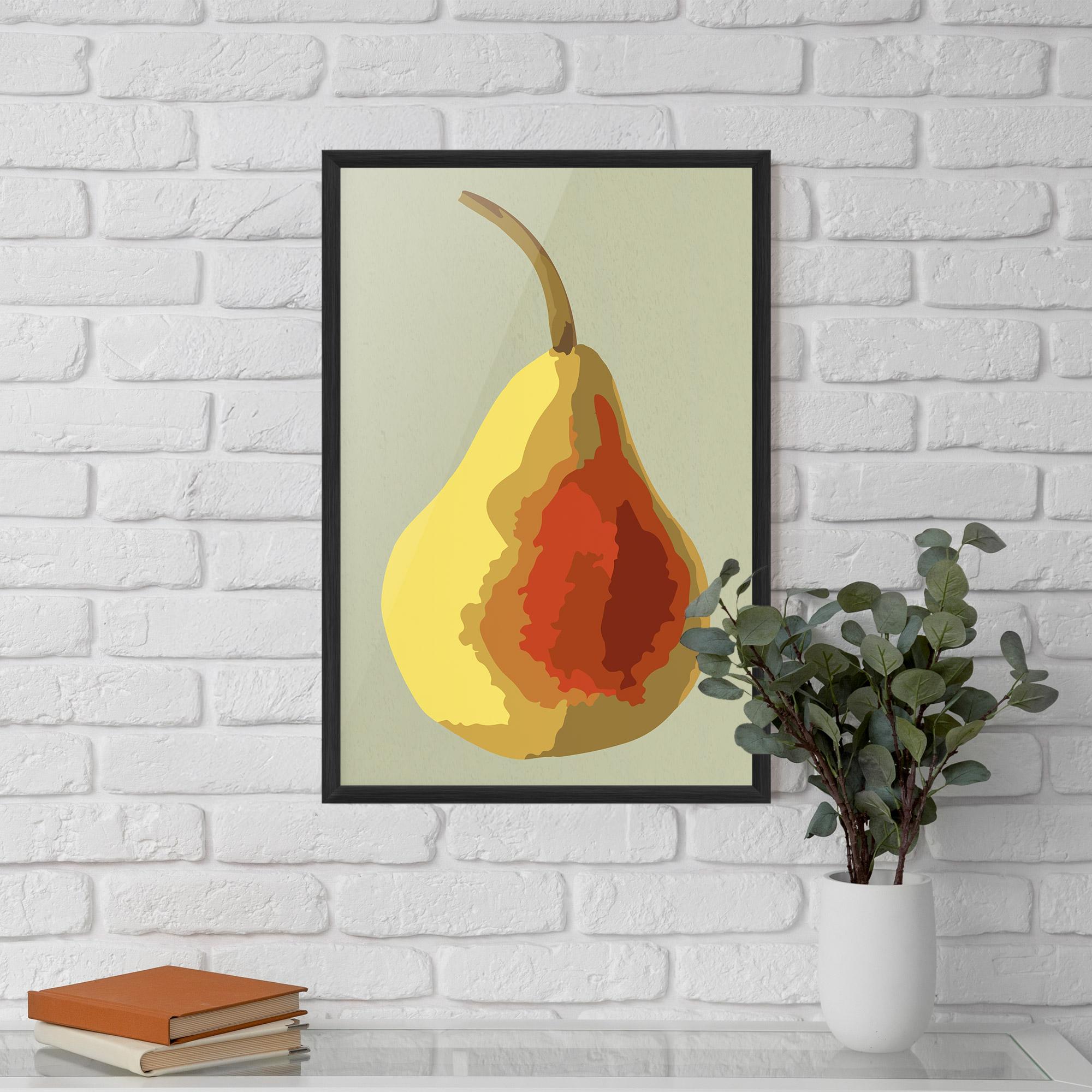 Poster Înrămat Pear Art mockup 5