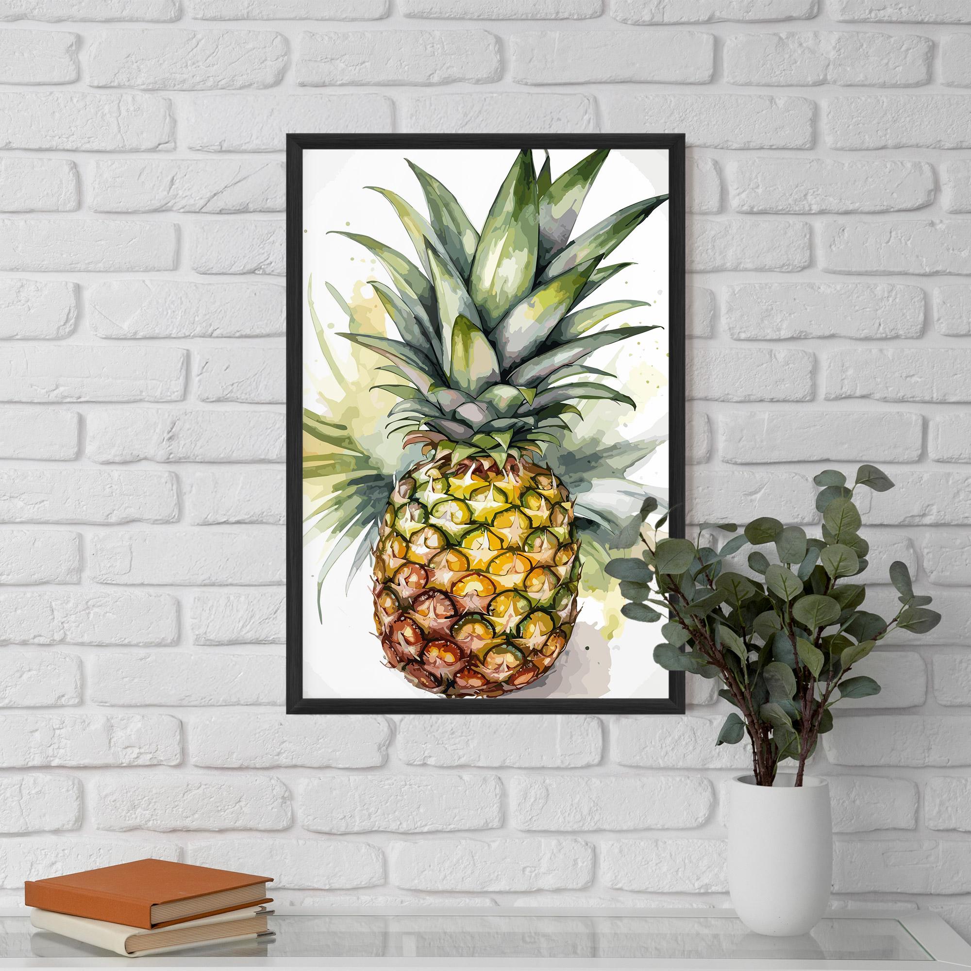 Poster Înrămat Pineapple mockup 5