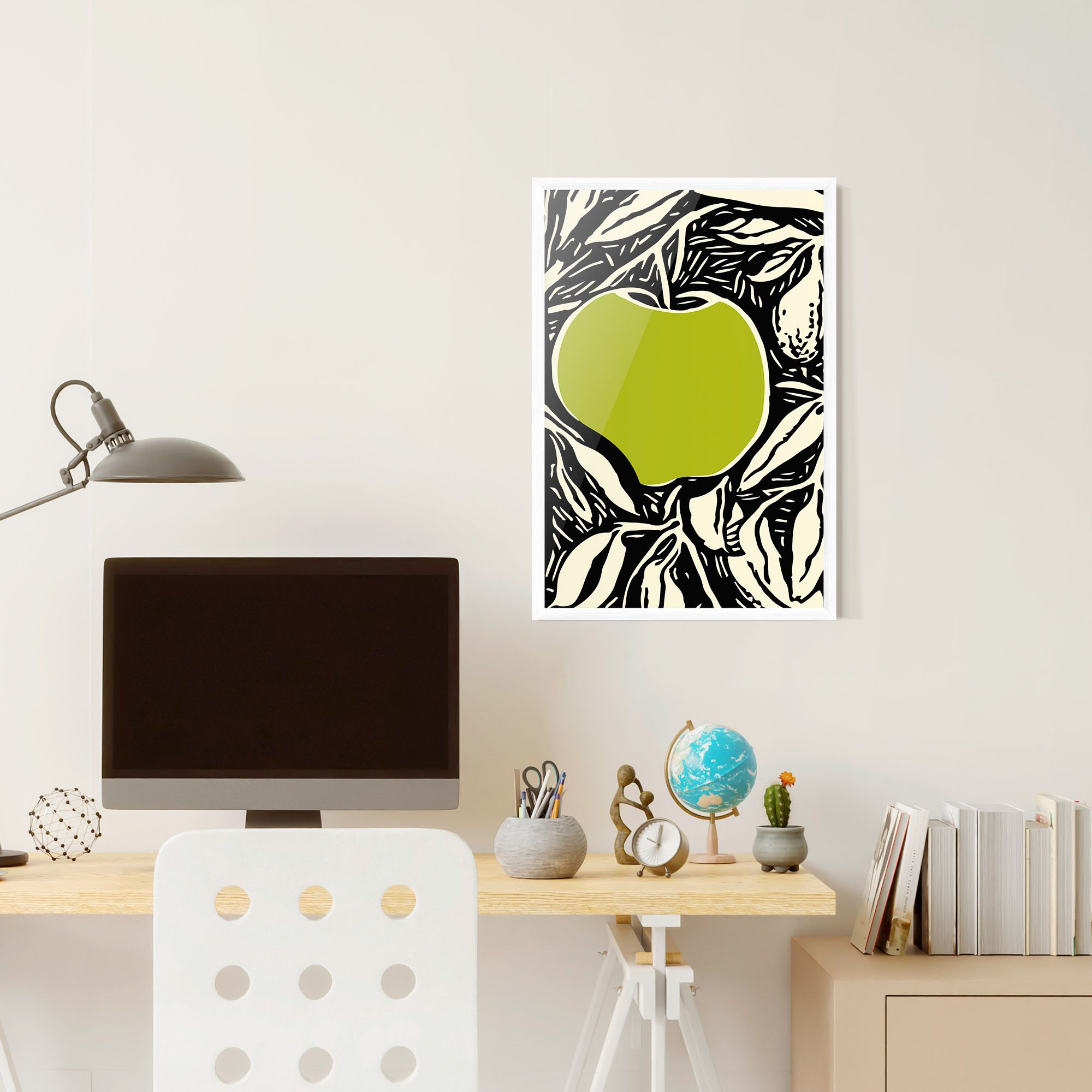 Green Apple mockup 6