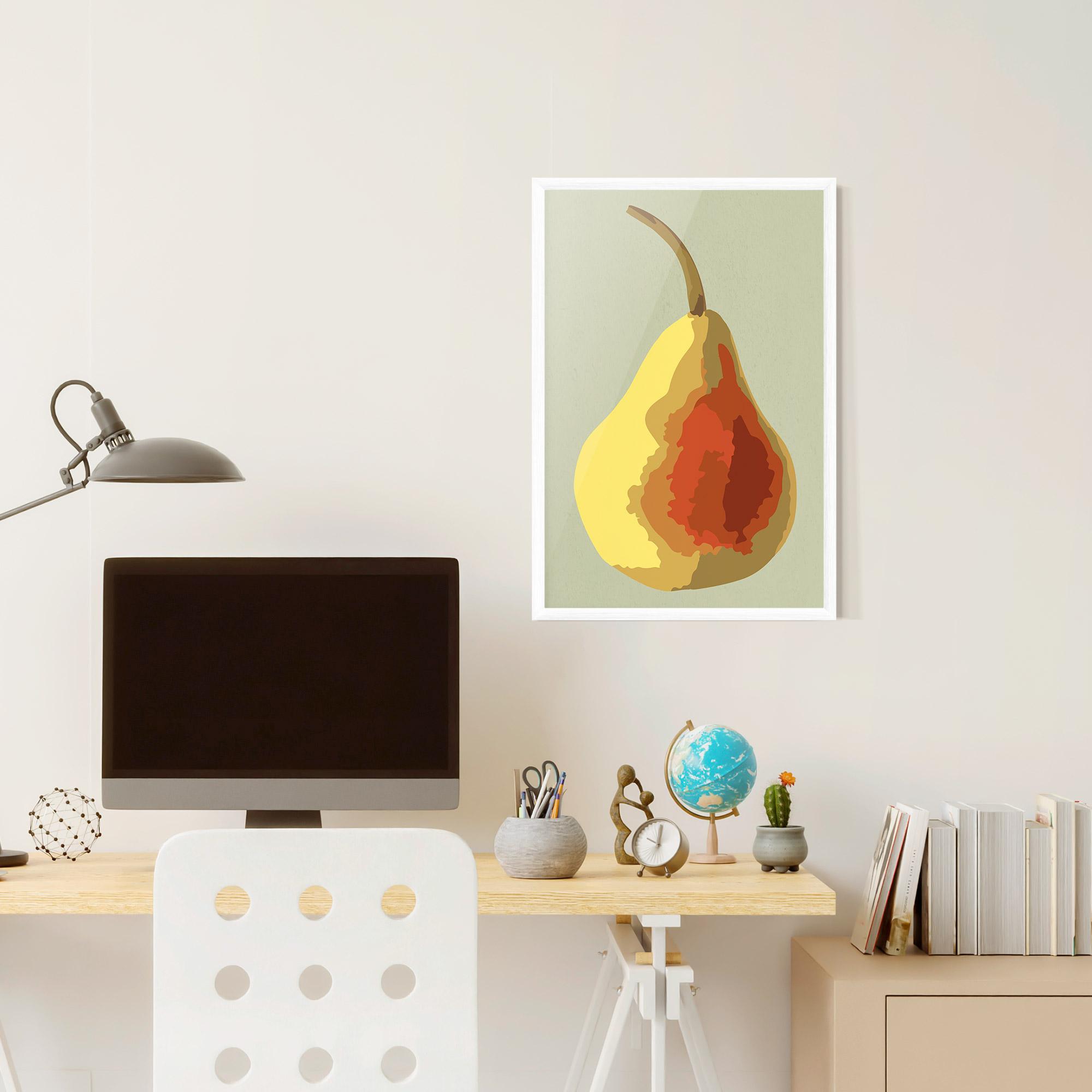 Poster Înrămat Pear Art mockup 6