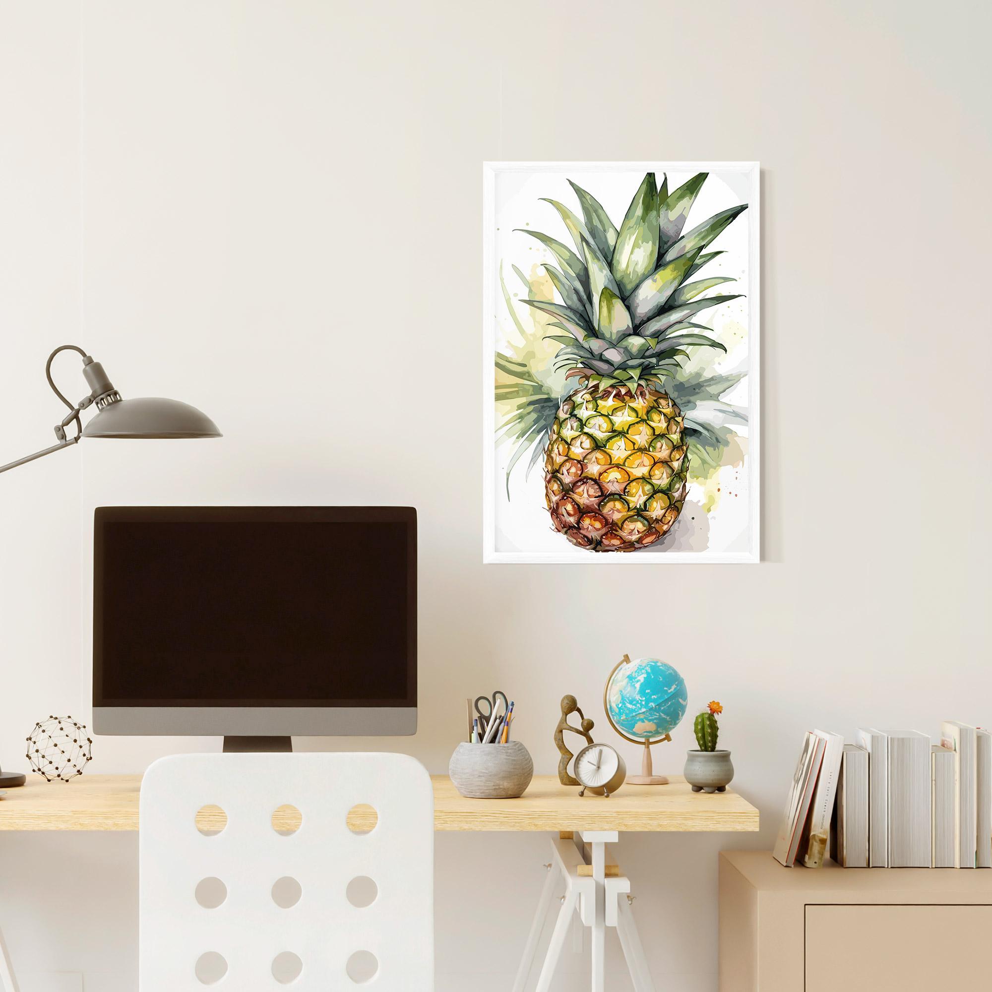 Poster Înrămat Pineapple mockup 6
