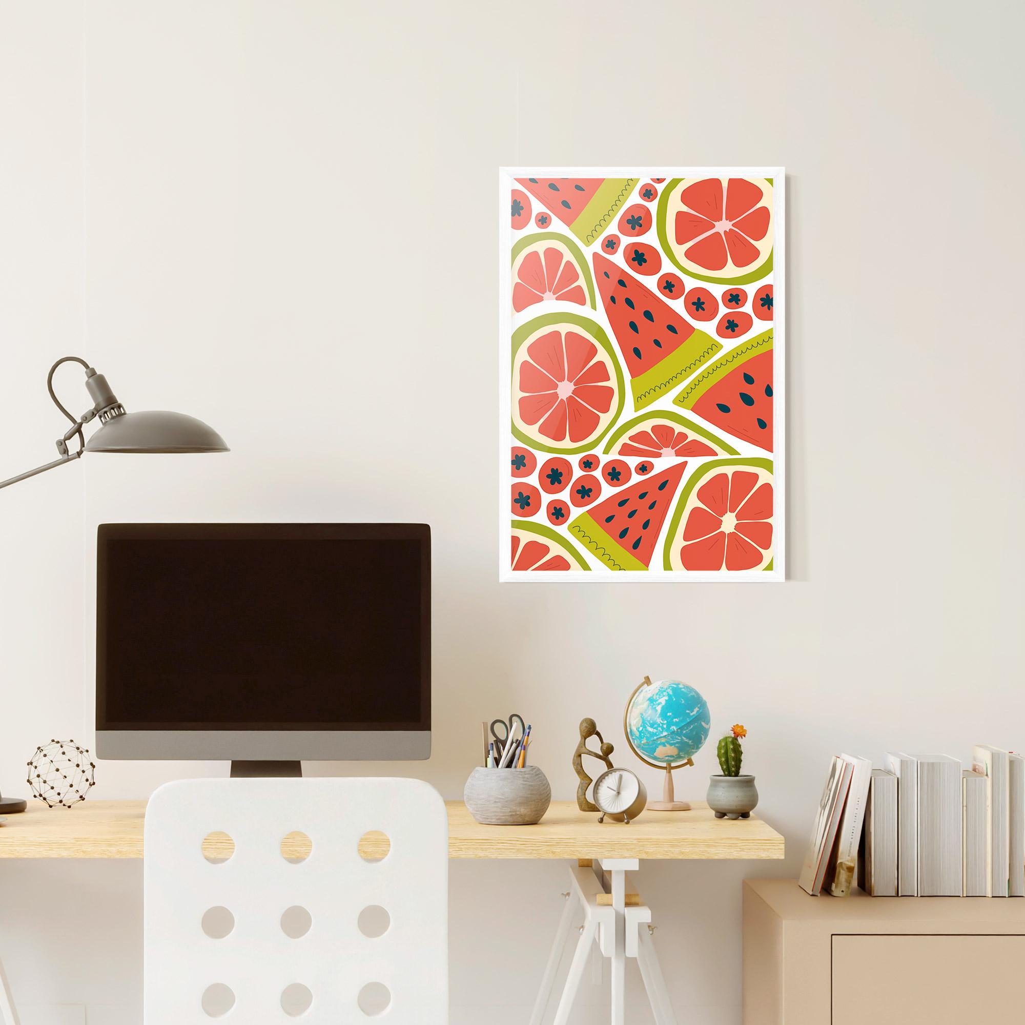 Poster Înrămat Watermelon mockup 6