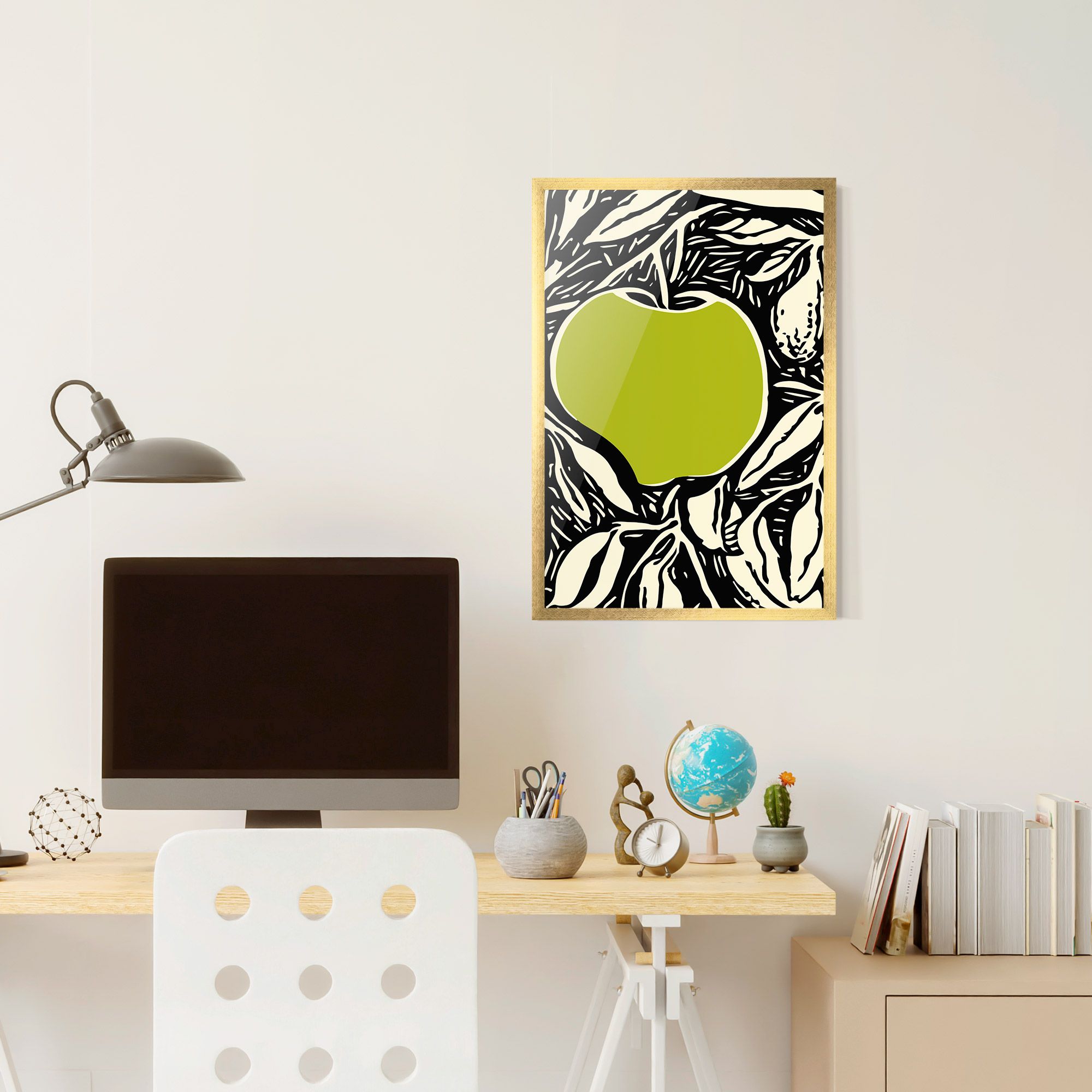 Green Apple mockup 6