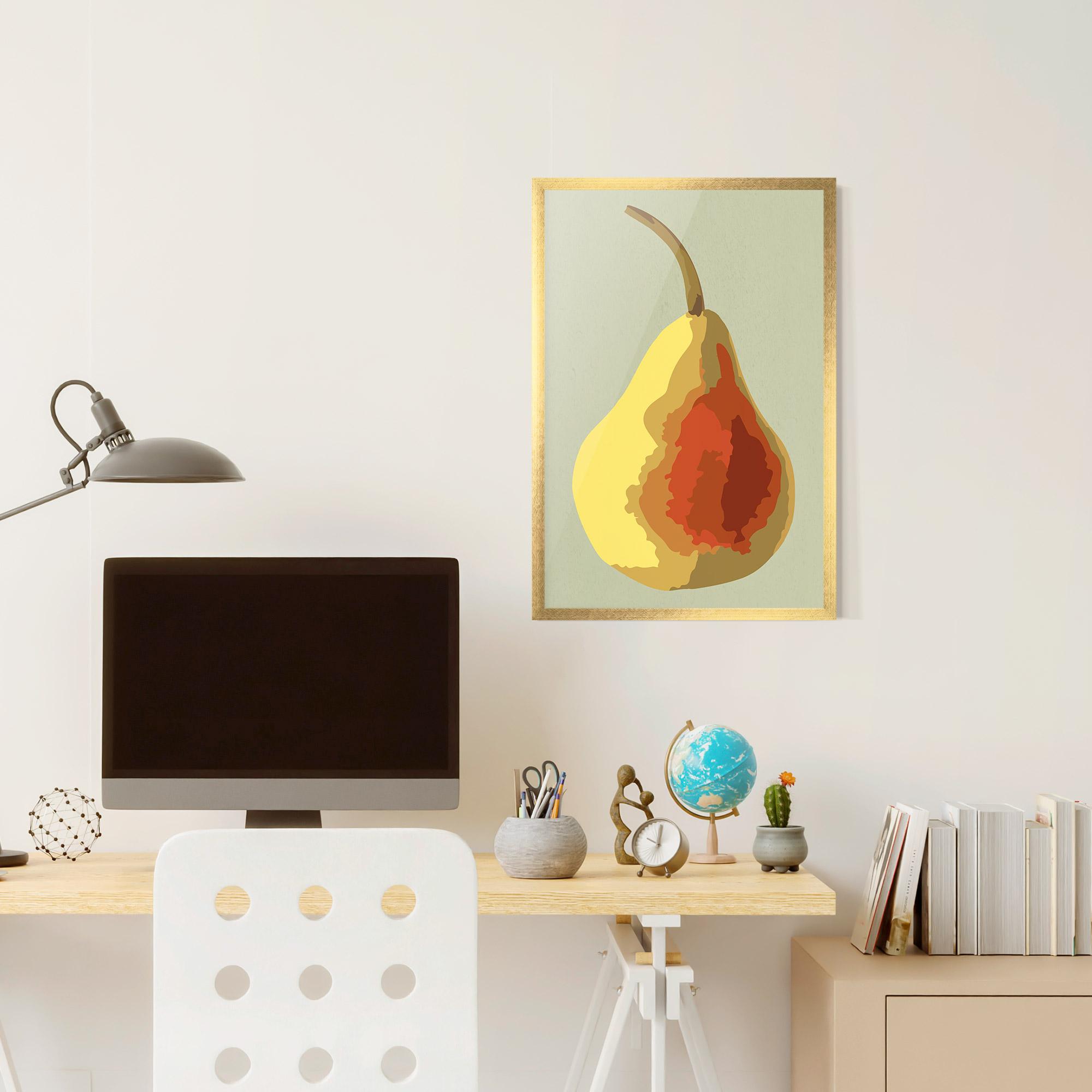 Poster Înrămat Pear Art mockup 6