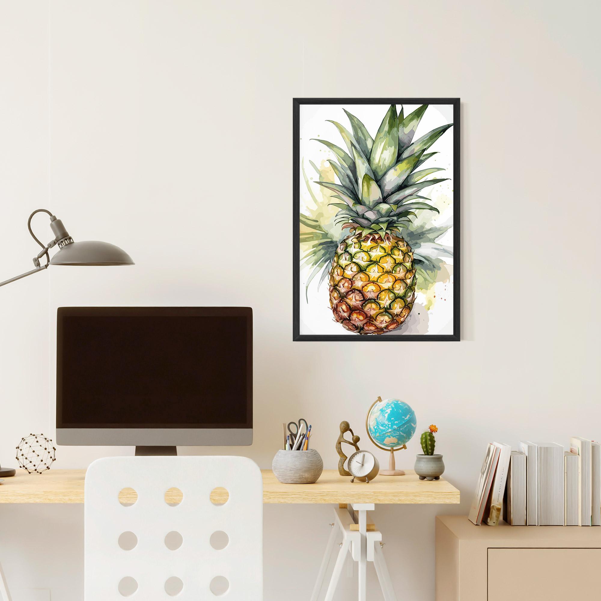 Poster Înrămat Pineapple mockup 6