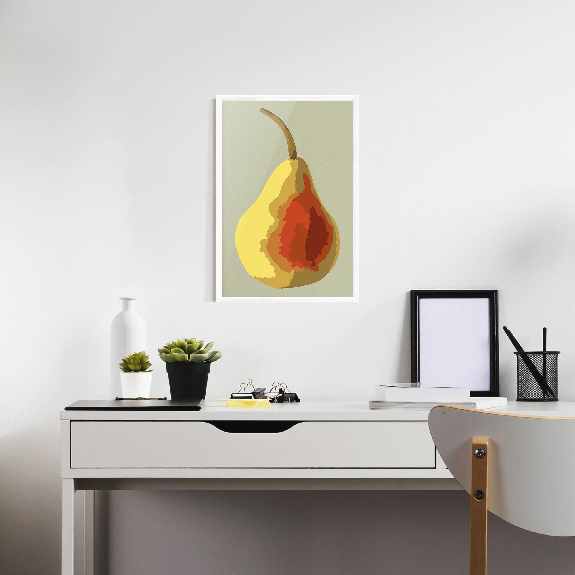 Poster Înrămat Pear Art mockup 7