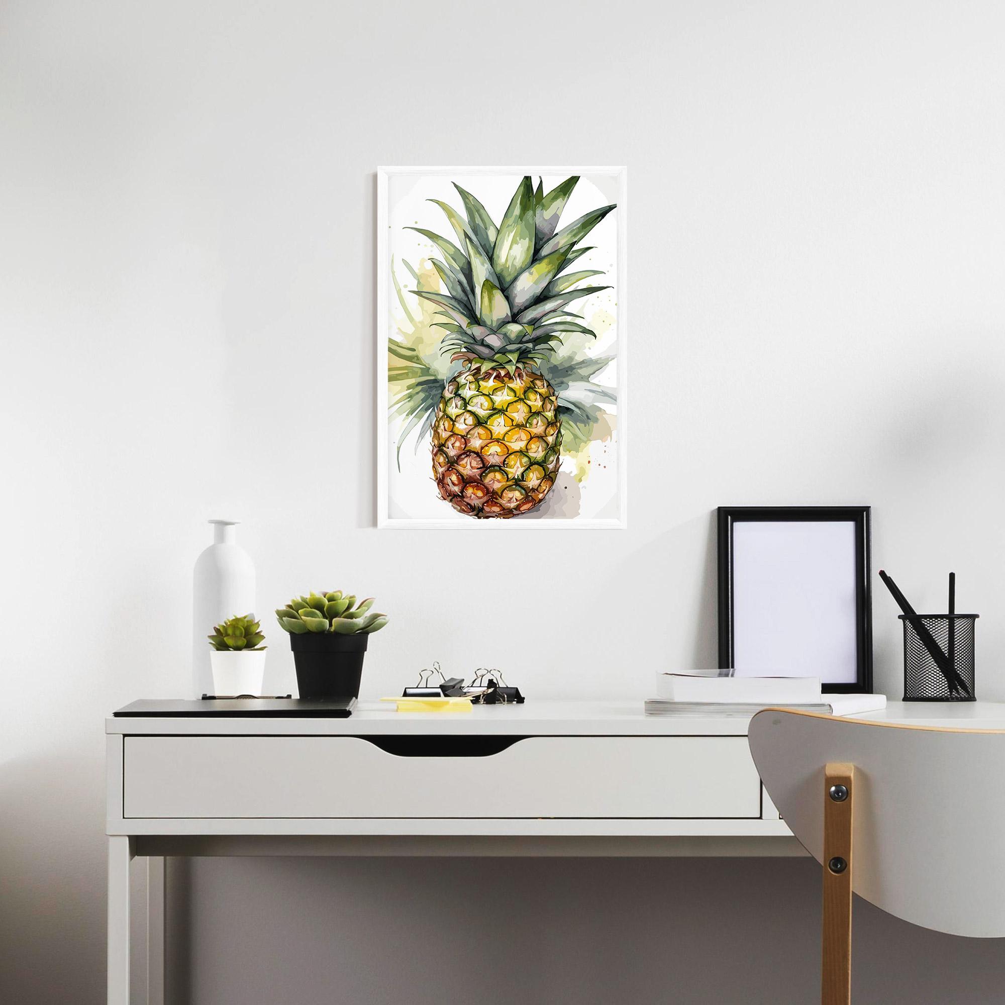 Poster Înrămat Pineapple mockup 7