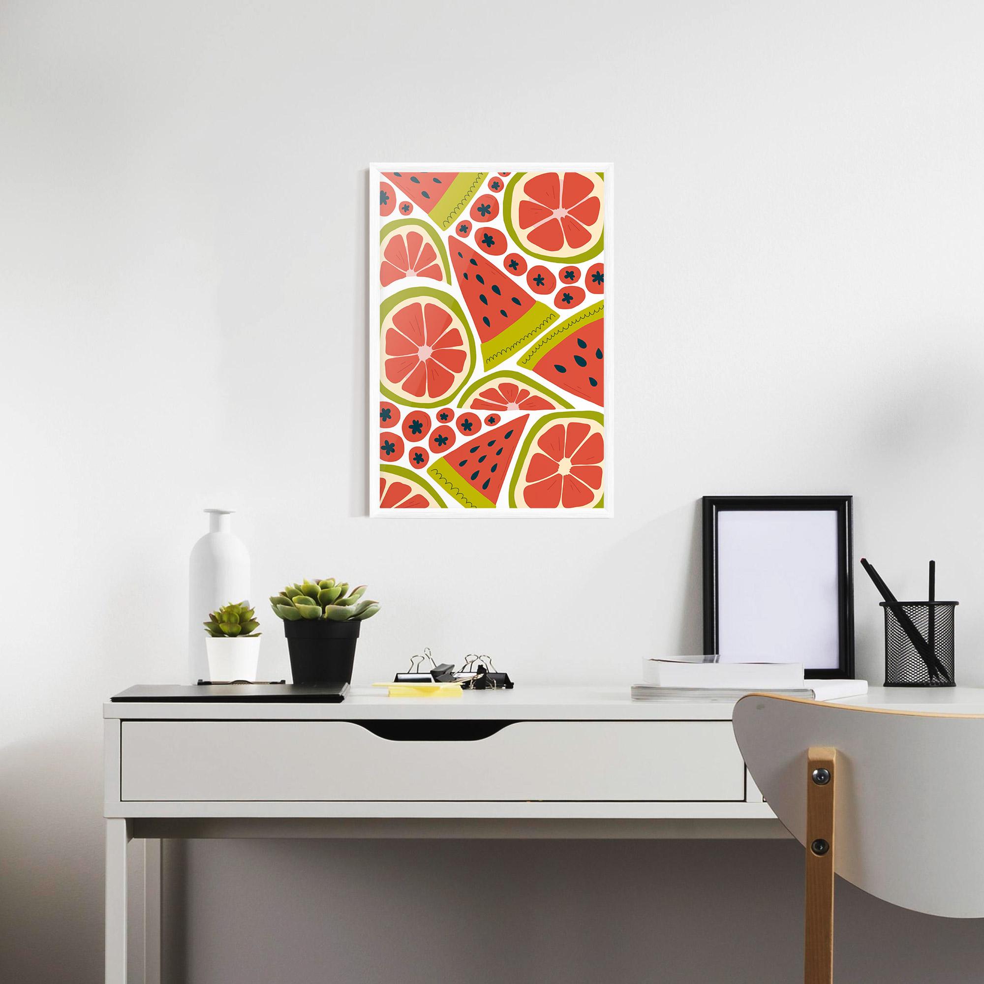 Poster Înrămat Watermelon mockup 7