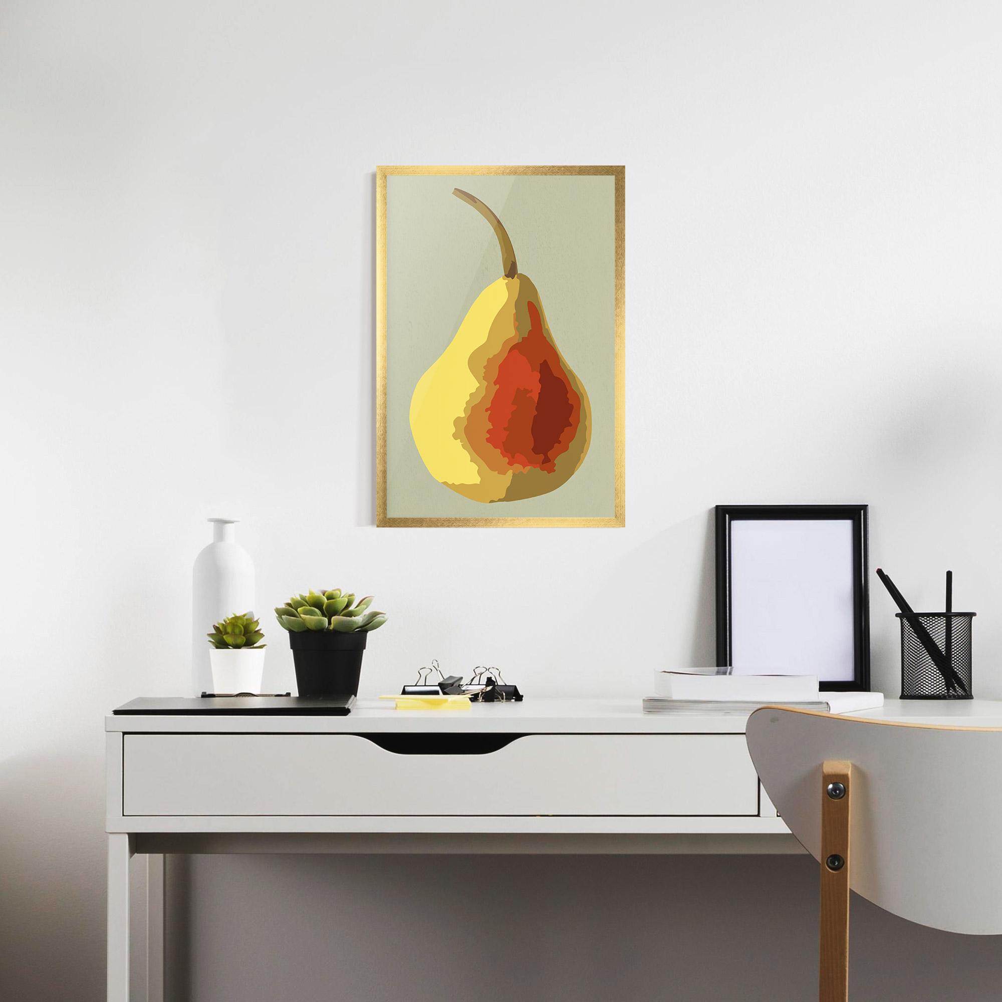 Poster Înrămat Pear Art mockup 7