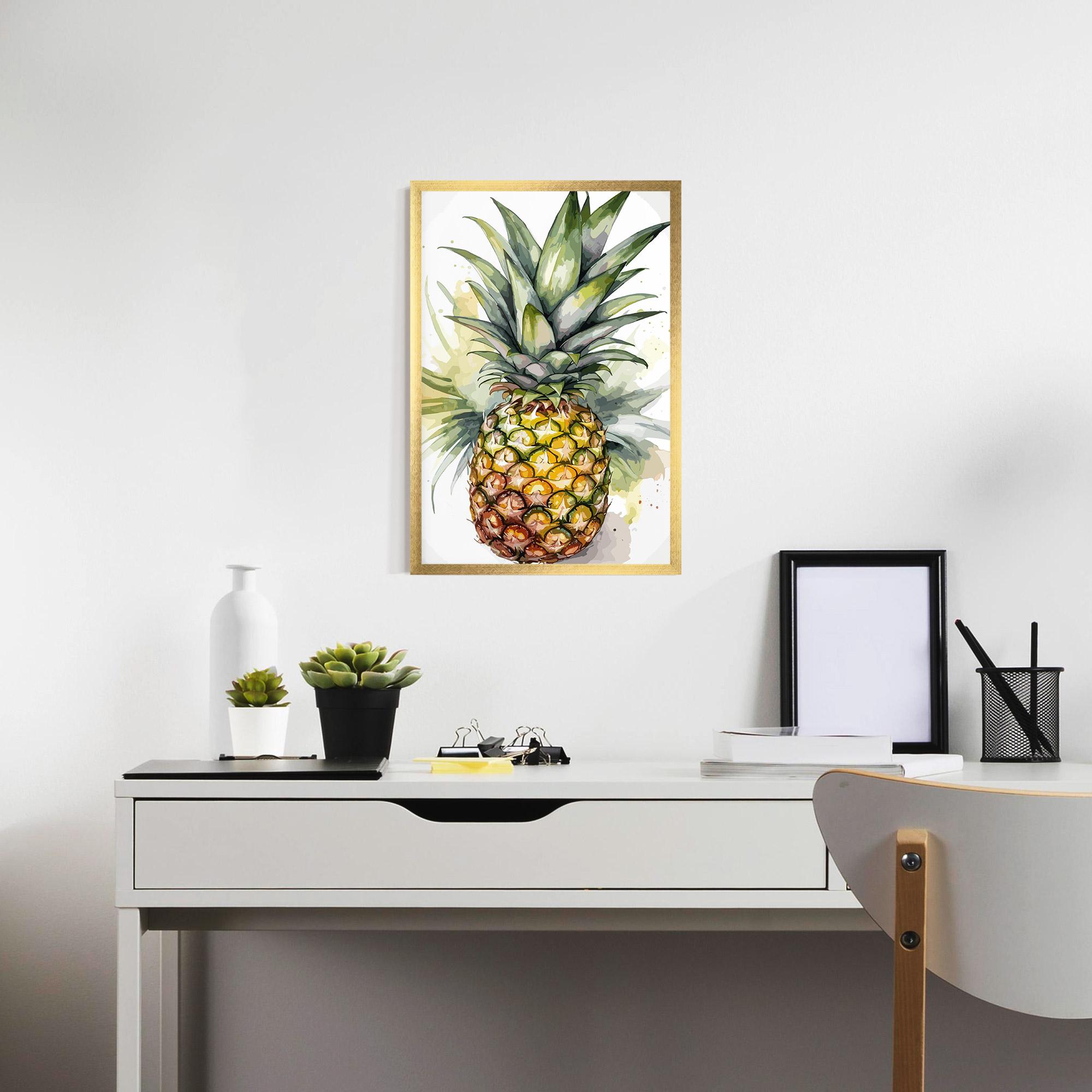 Poster Înrămat Pineapple mockup 7