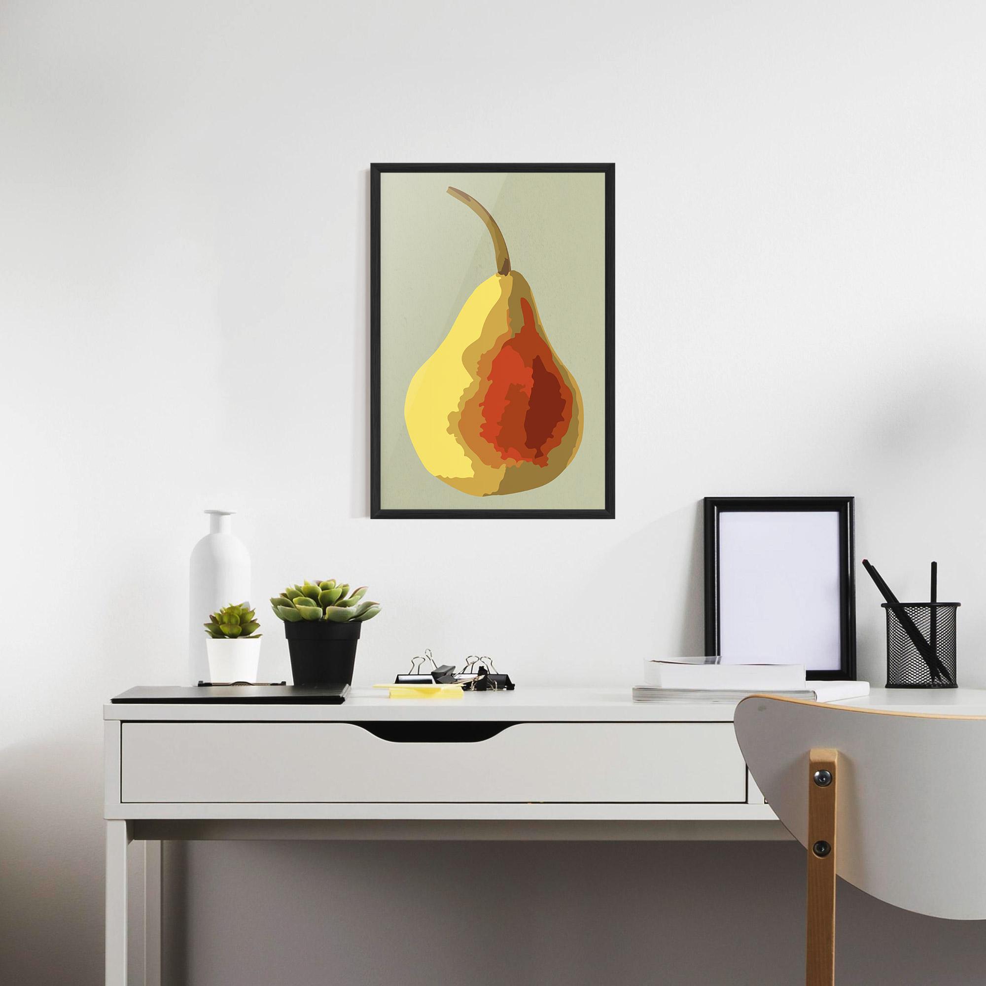 Poster Înrămat Pear Art mockup 7