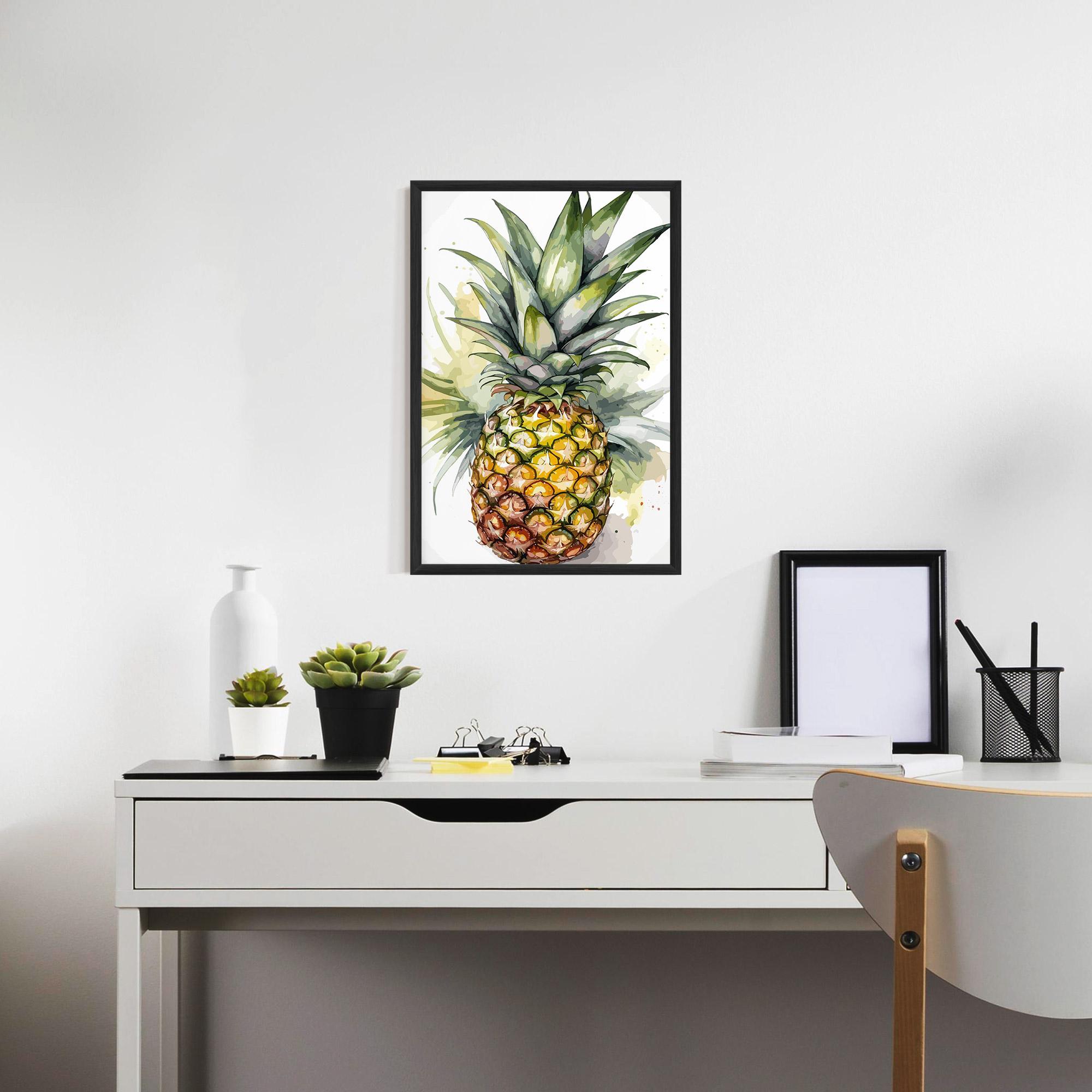 Poster Înrămat Pineapple mockup 7