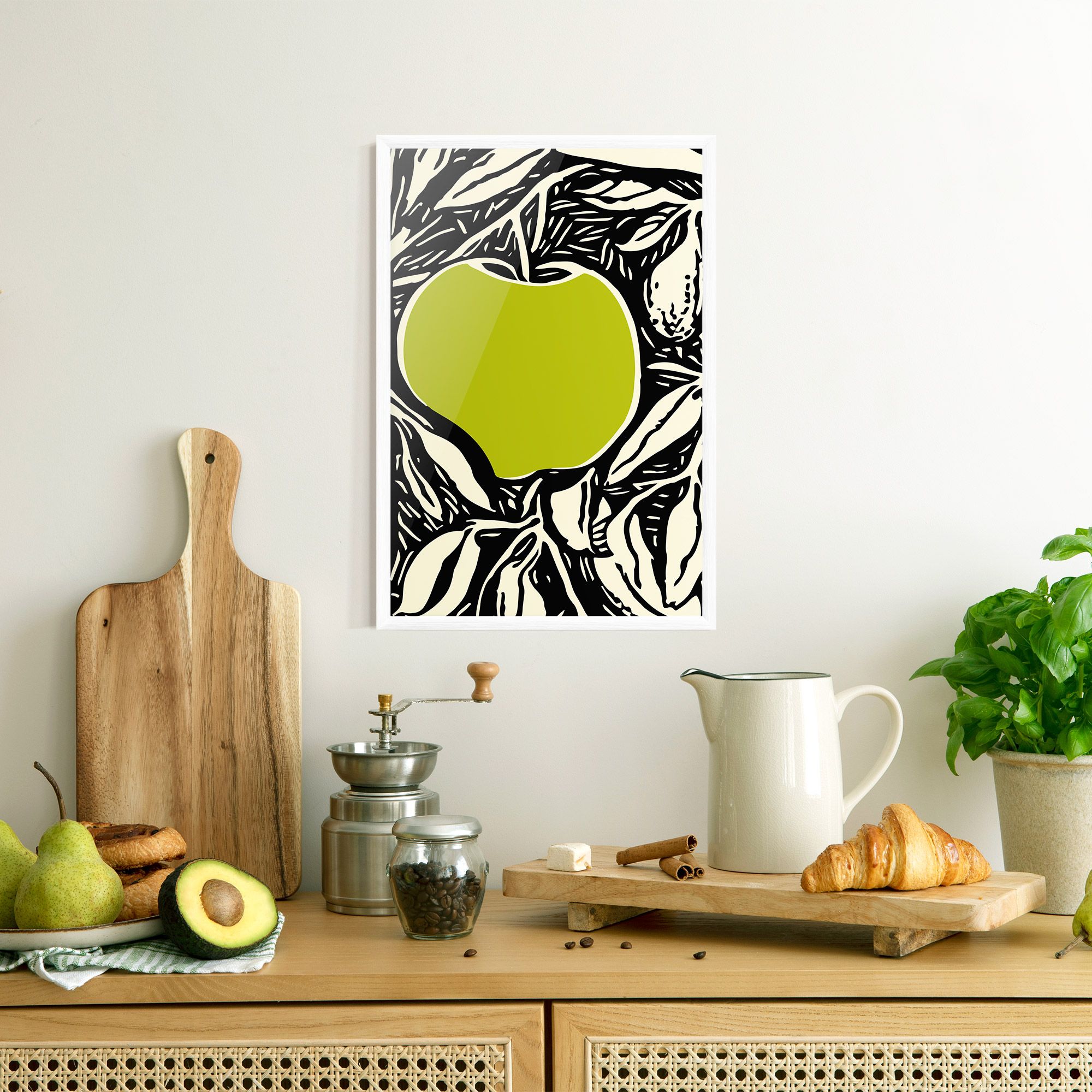 Green Apple mockup 8