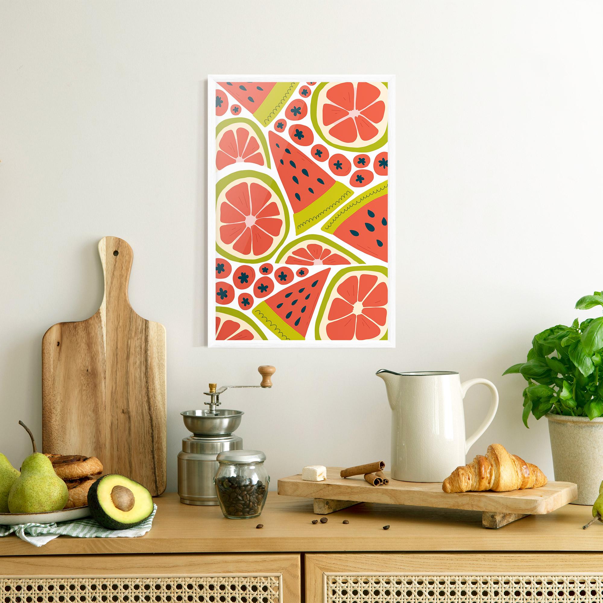 Poster Înrămat Watermelon mockup 8