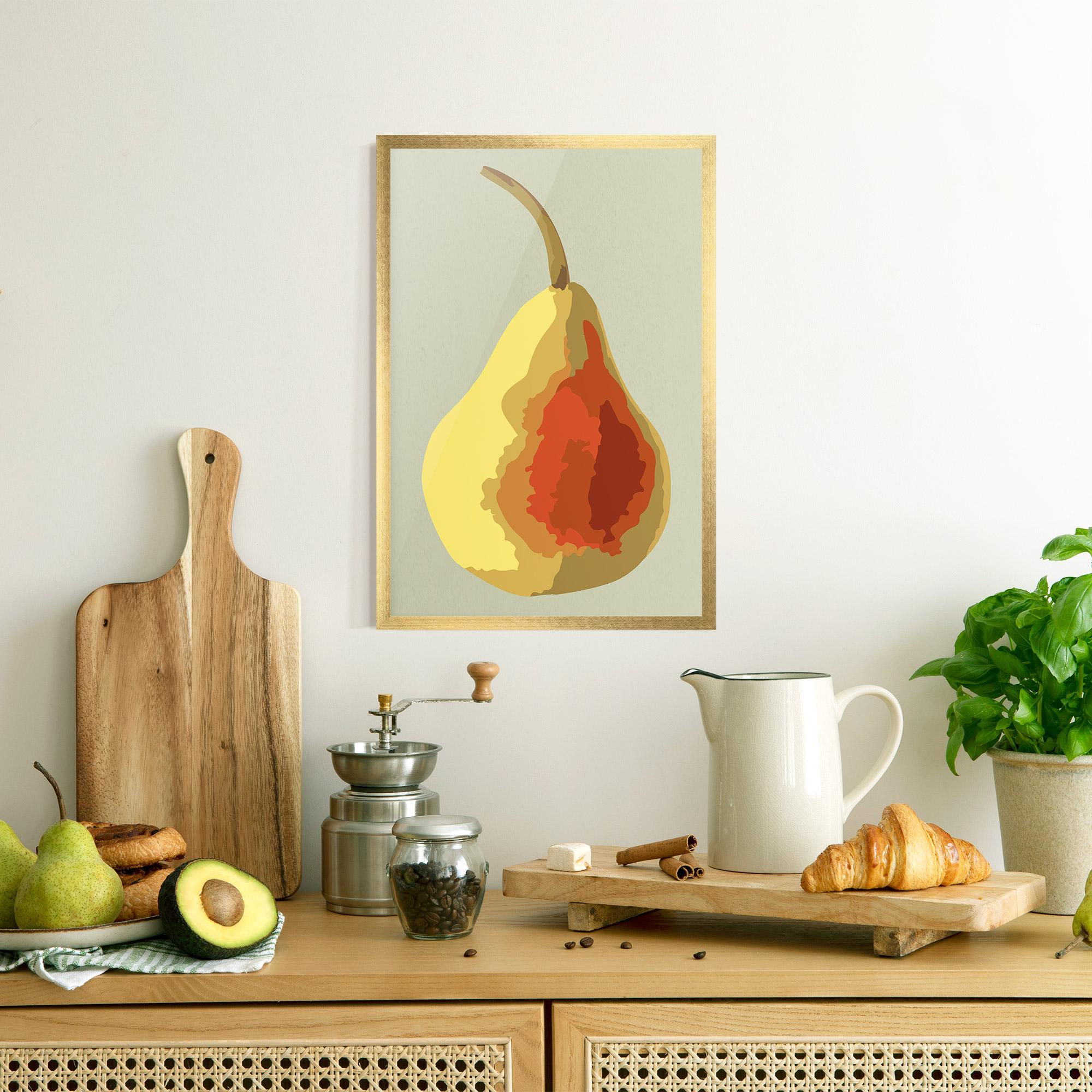 Poster Înrămat Pear Art mockup 8