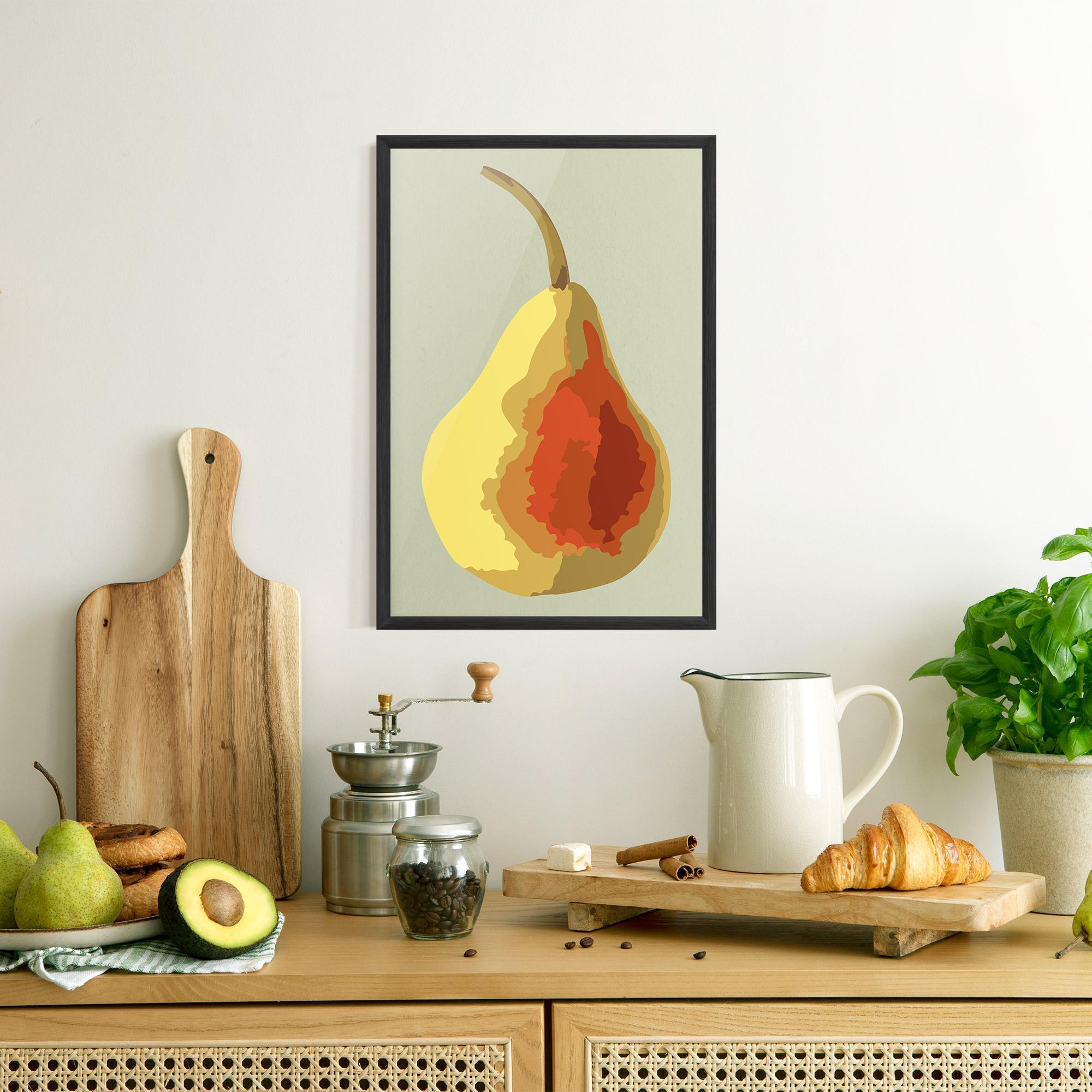 Poster Înrămat Pear Art mockup 8