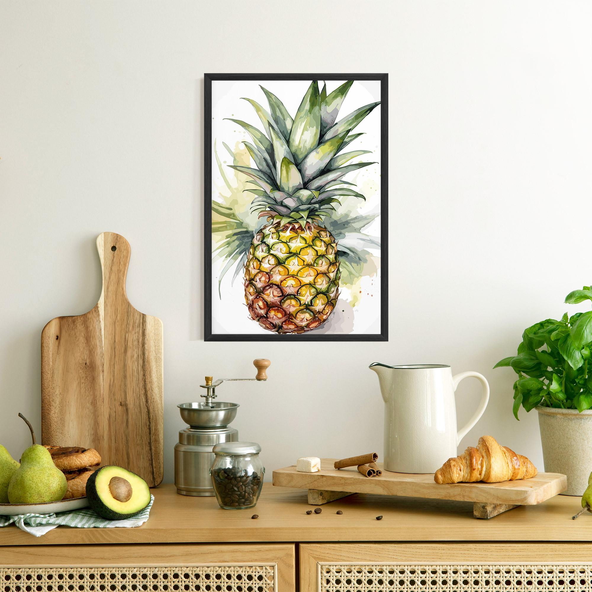 Poster Înrămat Pineapple mockup 8